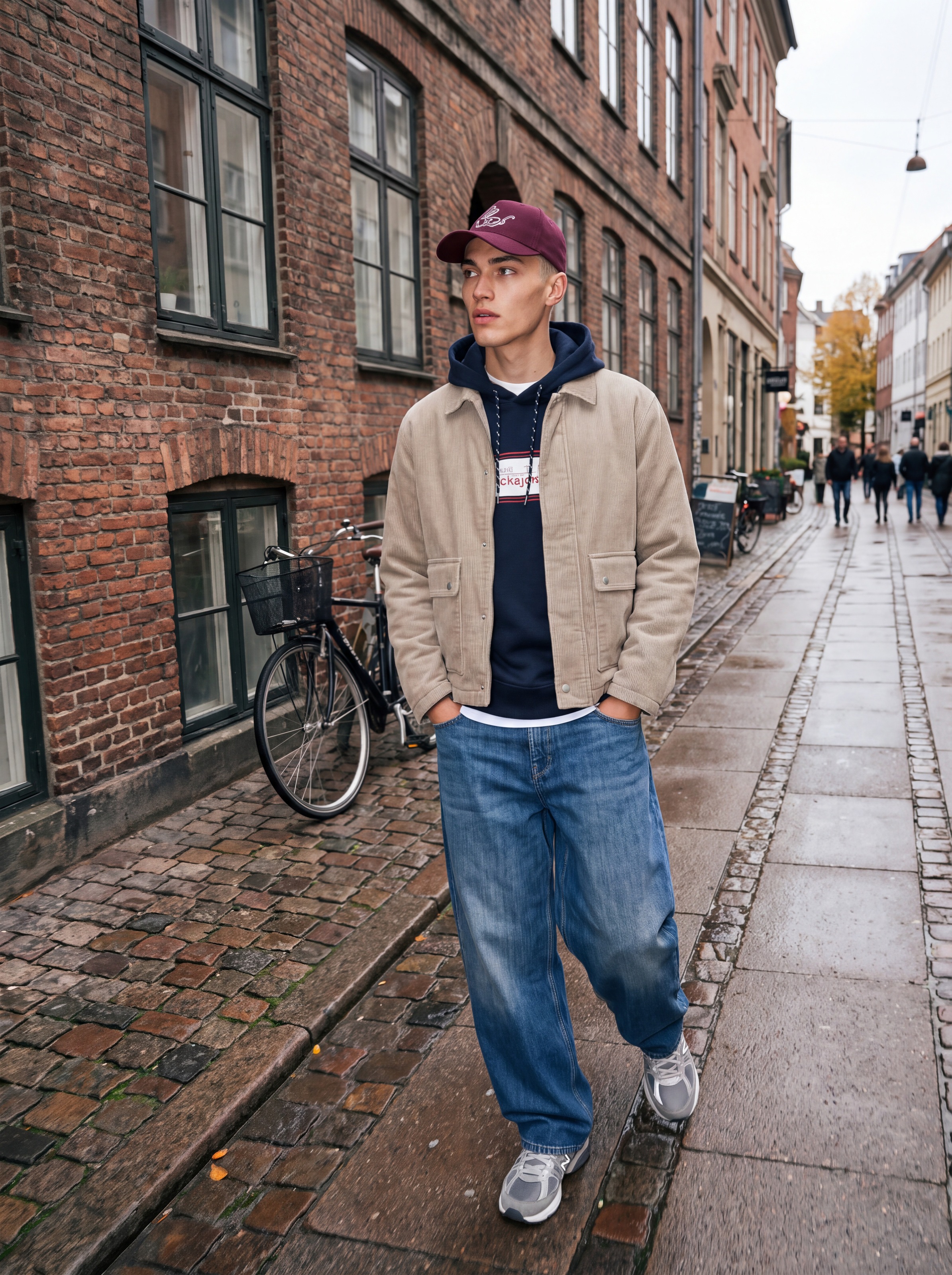 Jack & Jones Kapuzensweatshirt »JJBUSTER SWEAT HOOD BTS«, Baumwollmischung, normal geschnitten
