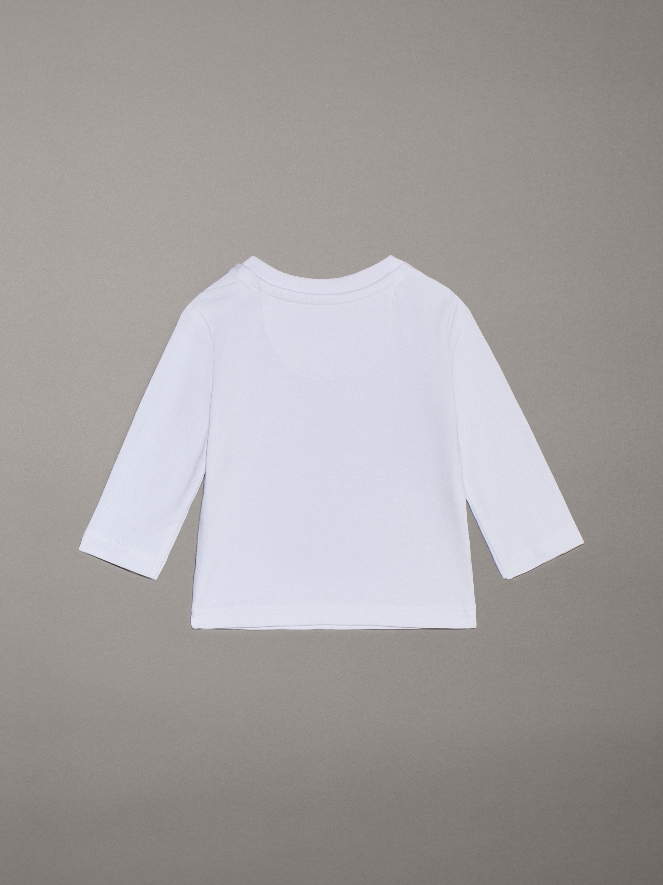 Calvin Klein Jeans Langarmshirt »MONOGRAM LS T-SHIRT« für Babys bis 2 Jahre, mit grossem Druck