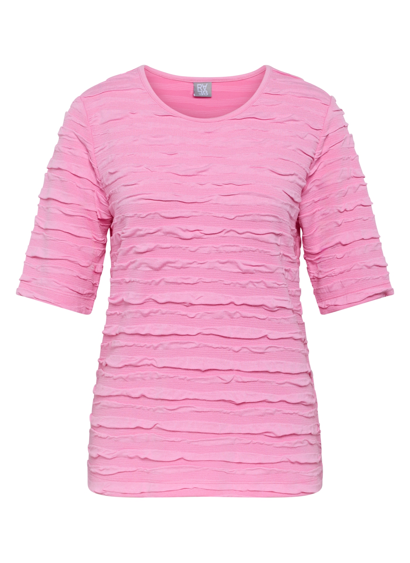 Rabe T-Shirt mit Struktur Muster