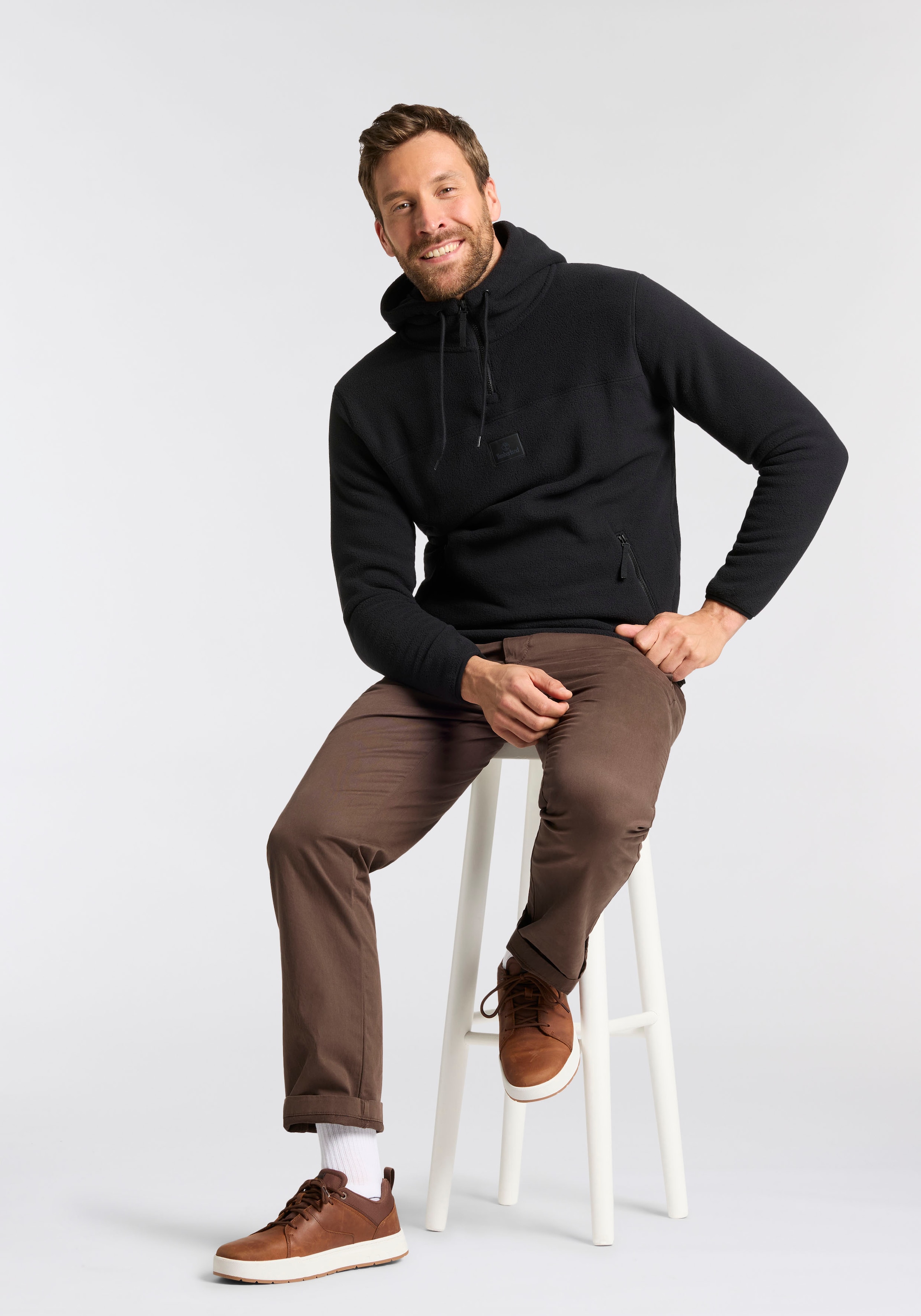 Timberland Fleecepullover »Silicon Badge Polar Fleece Hoodie«, 1 Stk.
