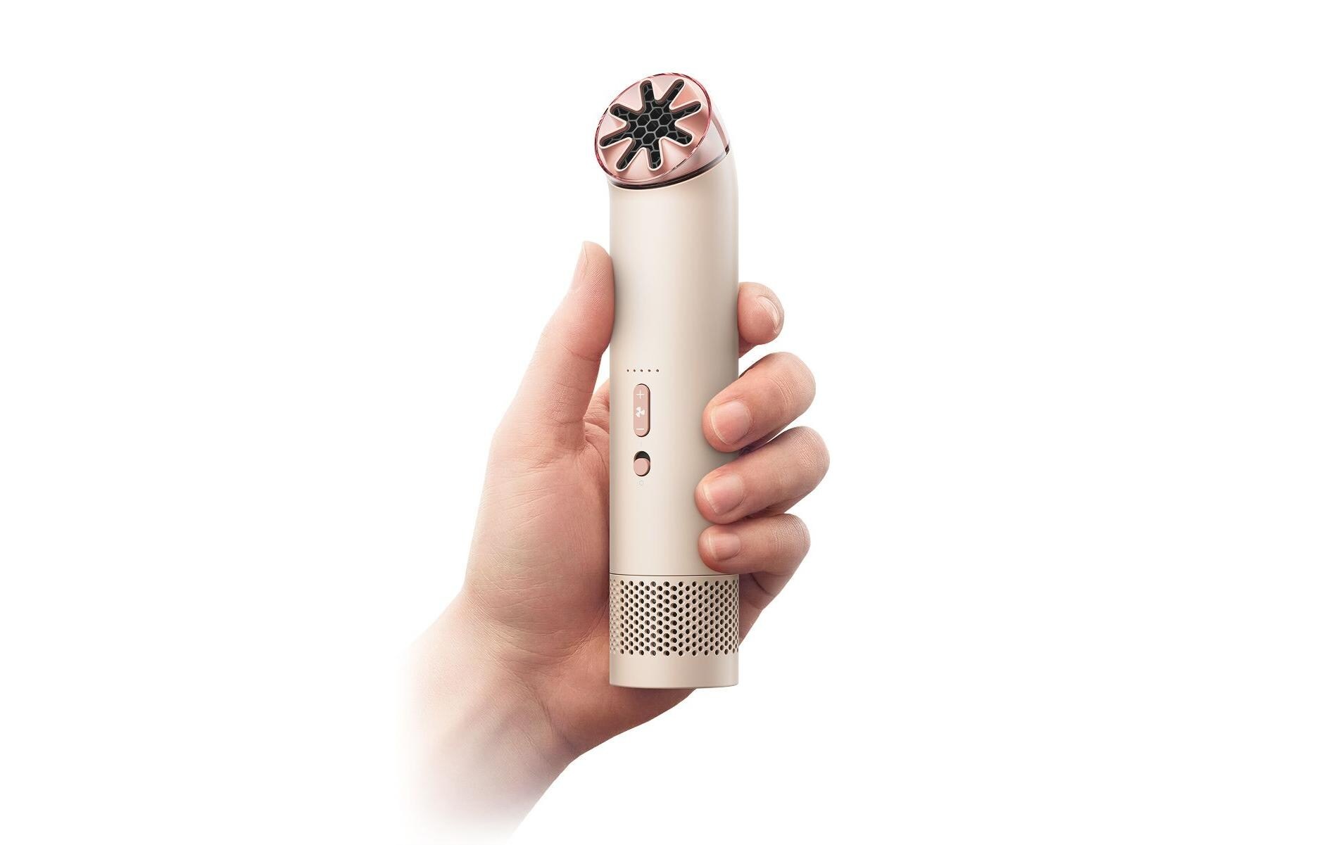 DYSON Ventilateur manuel »HushJet Mini Cool« buse bladeless pivotante à 360°, silencieuse, mobile, 5 vitesses d'air, mode boost