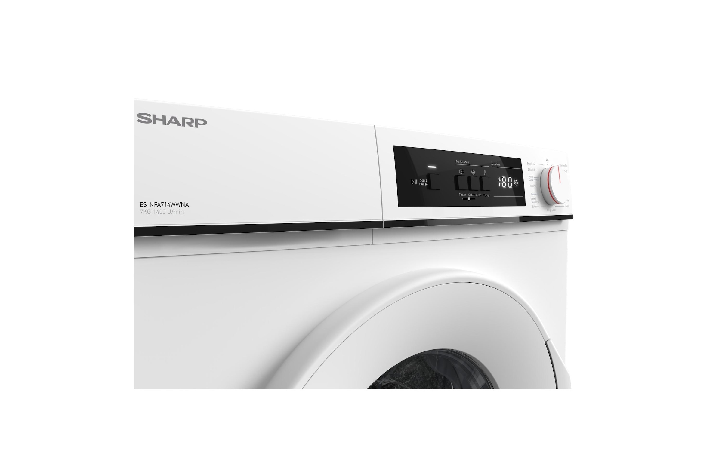   Waschmaschine »ES-NFA714WWNA Links« 7 kg 1400 U/min