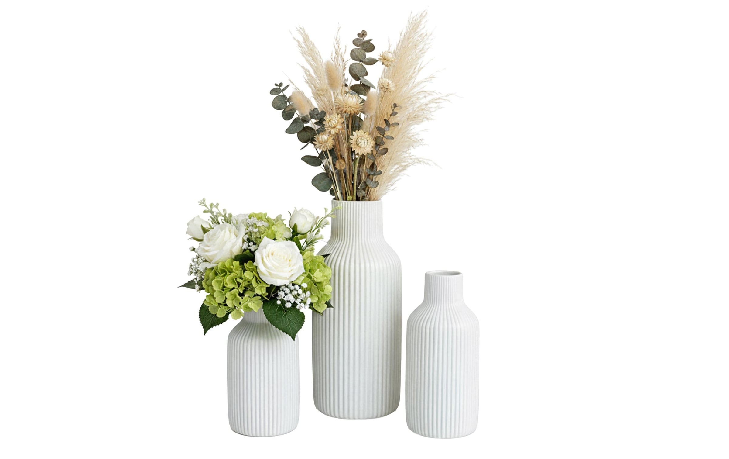 relaxdays Vase décoratif »3er Set«