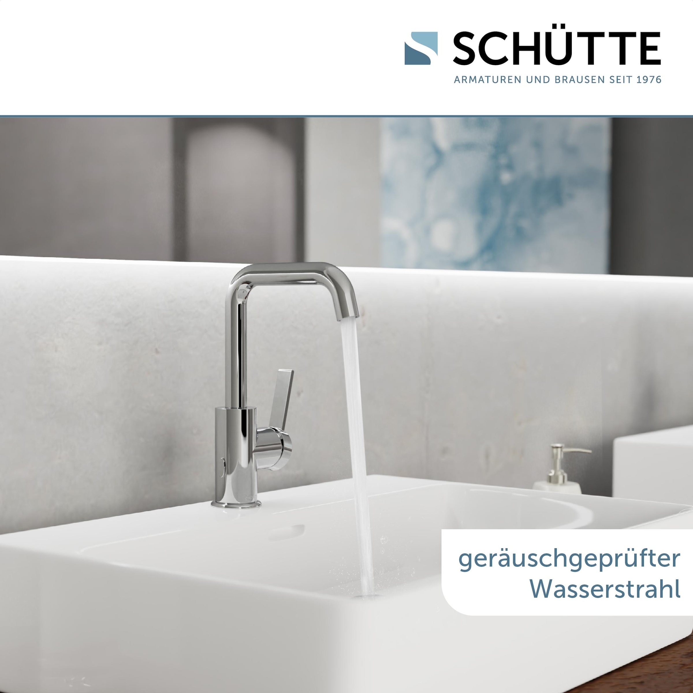 Schütte Waschtischarmatur »»LOS ANGELES«« 1 Stk. tlg. Praktische Cold-Start-Funktion zum Energiesparen