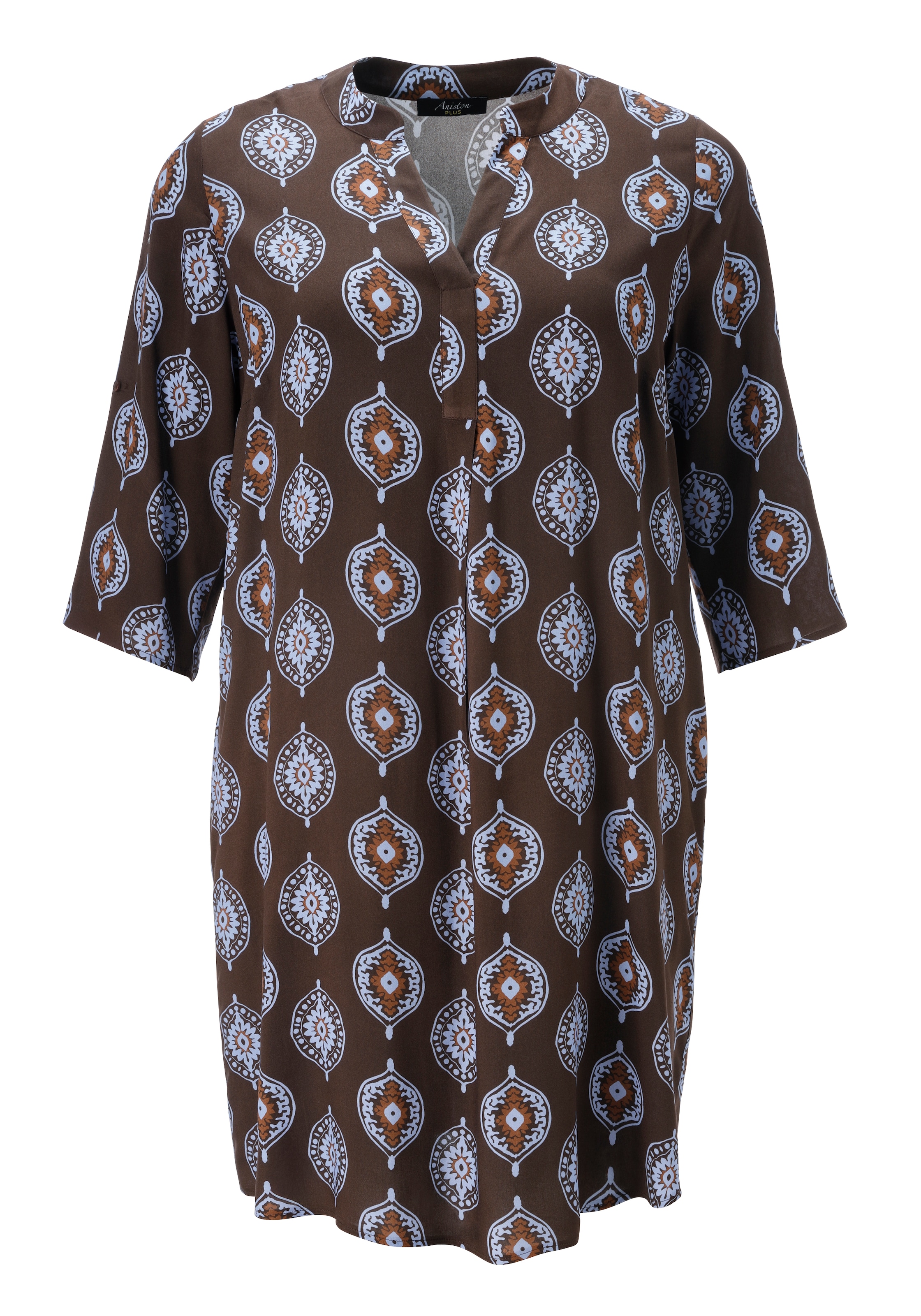 Aniston PLUS Robe imprimée en viscose fluide et douce - NOUVELLE COLLECTION