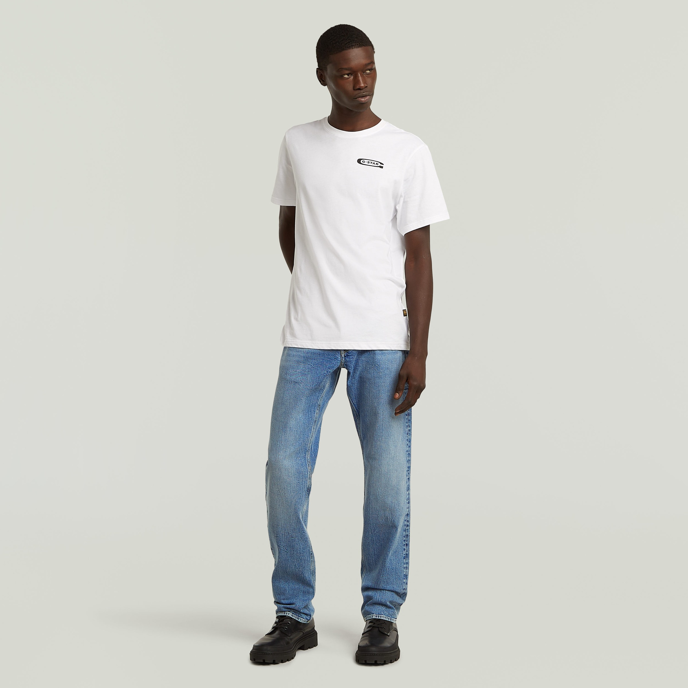 G-STAR Jeans droit »Mosa Straight« mit hellen Nähten