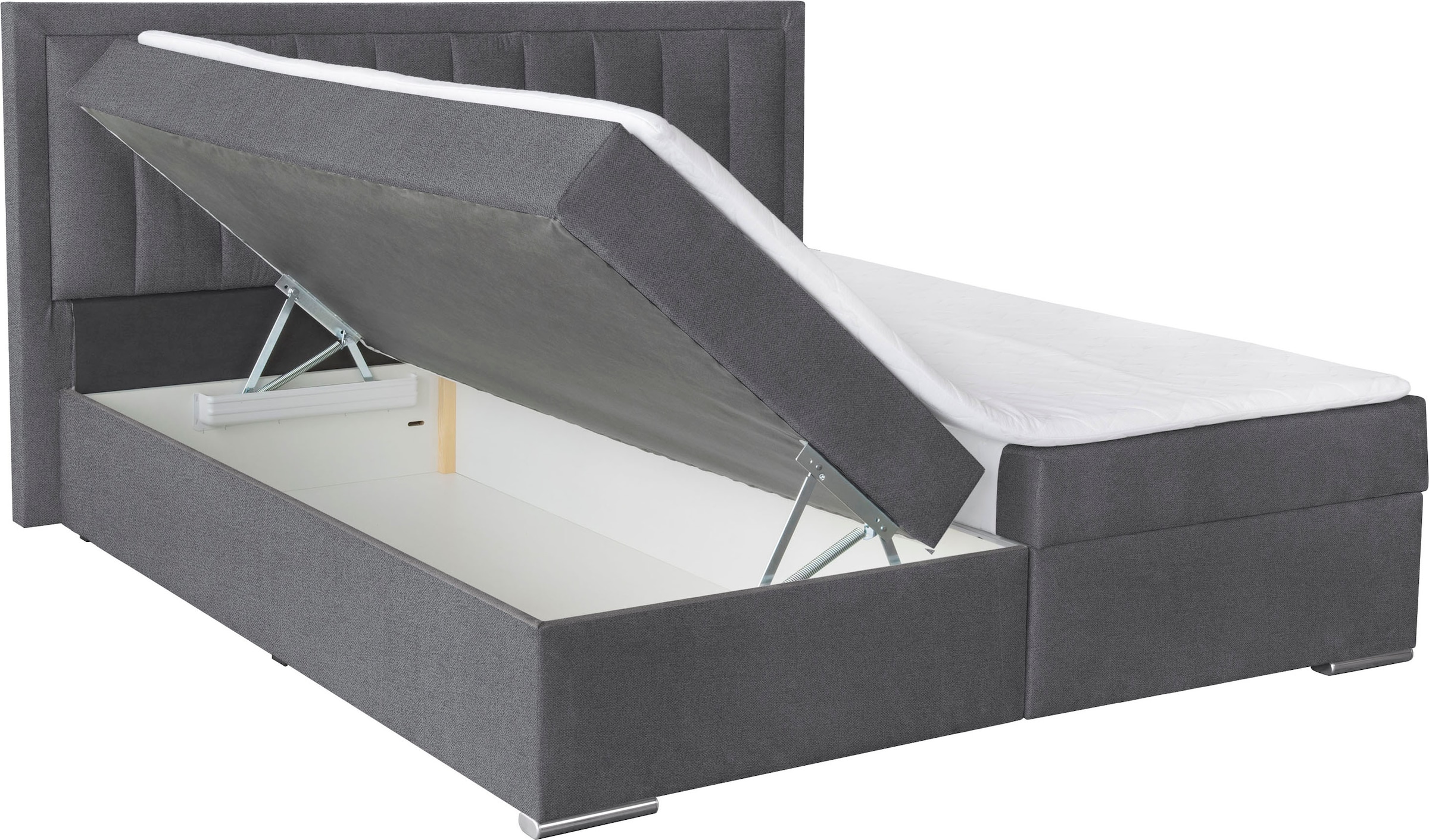 COLLECTION AB Lit de boxe »ATHENA inkl. Bettkasten, erhältlich in der Breite 180cm« erhältlich in verschiedenen Härtegraden, inkl. Topper