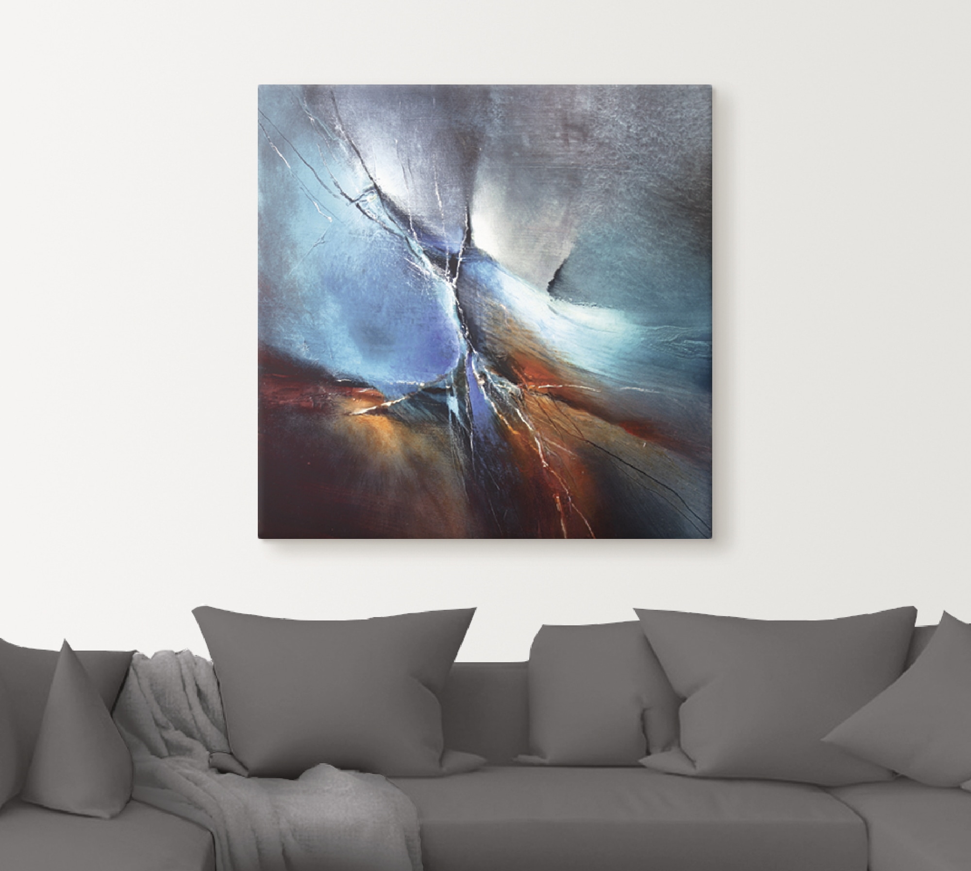 Artland Fresque murale »Frühling im Eistobel« 1 cuis tlg. als Alubild, Leinwandbild in verschied. Grössen