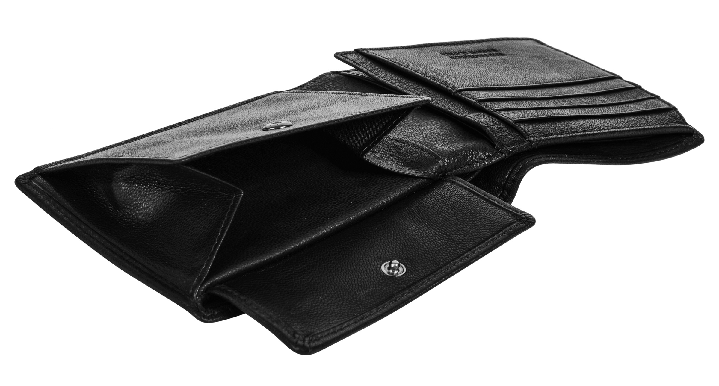 bugatti Geldbörse »BUGATTI Herren BLACK MAGIC echt Leder« echt Leder