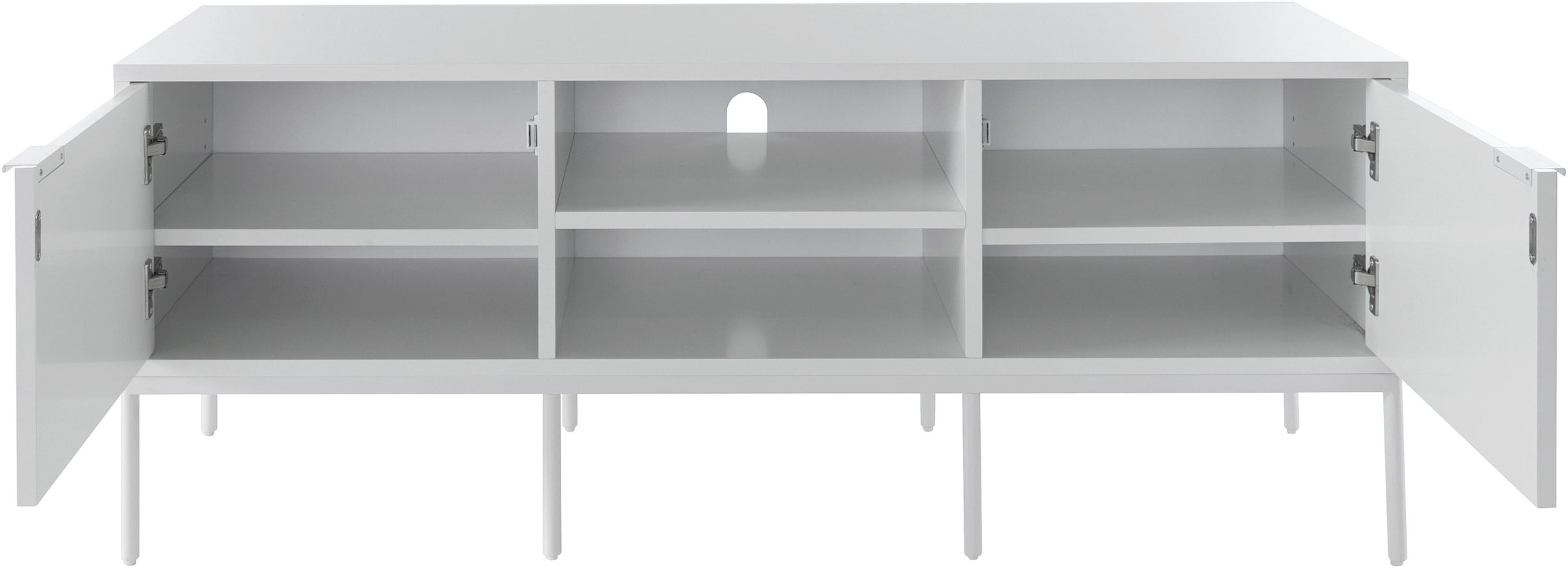 s.Oliver Meuble TV »Kallby« 1 cuis tlg. lackiertes MDF, Kabelmanagement, Soft-Close Funktion, Breite 140 cm