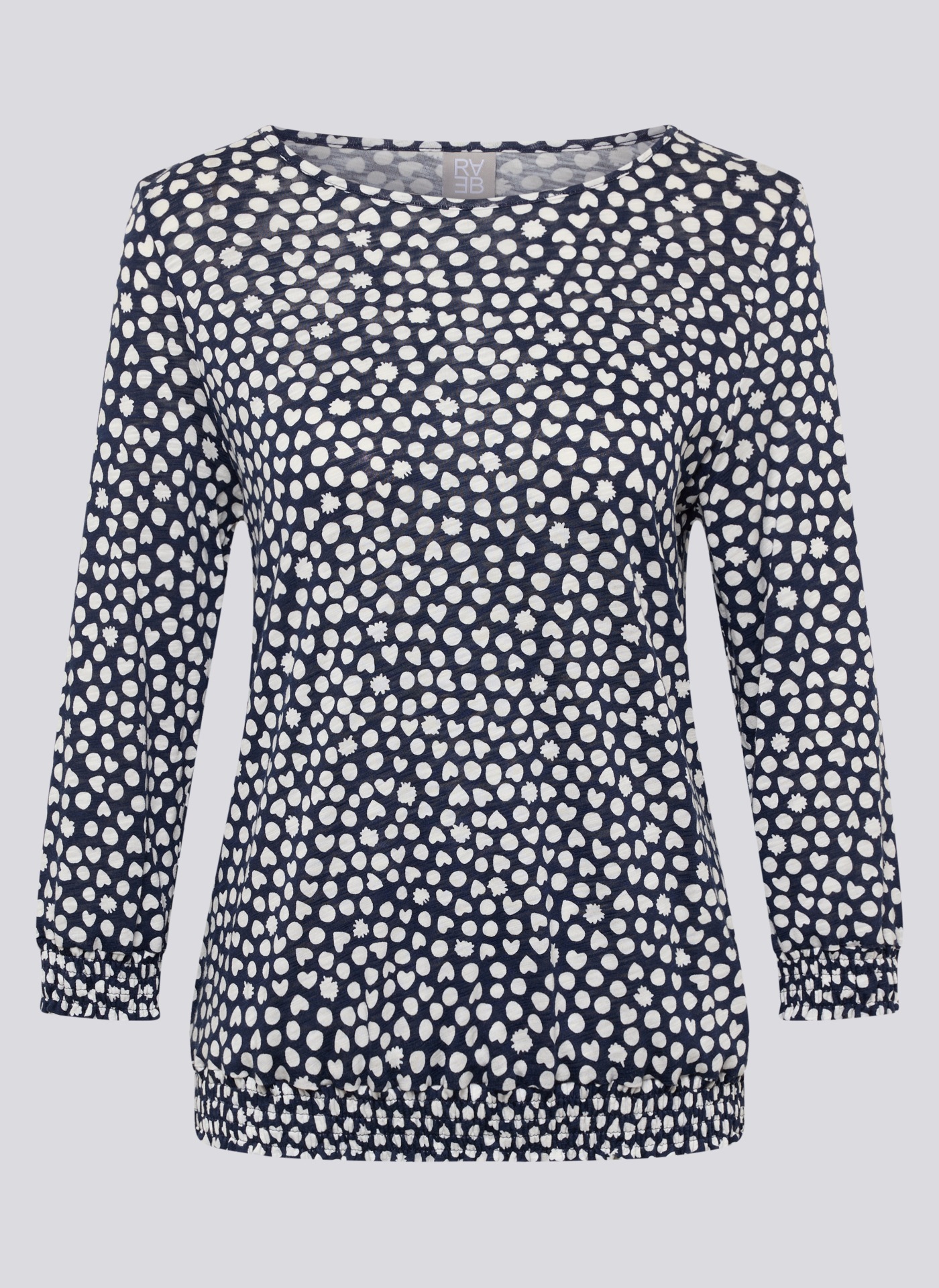 Rabe 3/4-Arm-Shirt mit All-Over Print