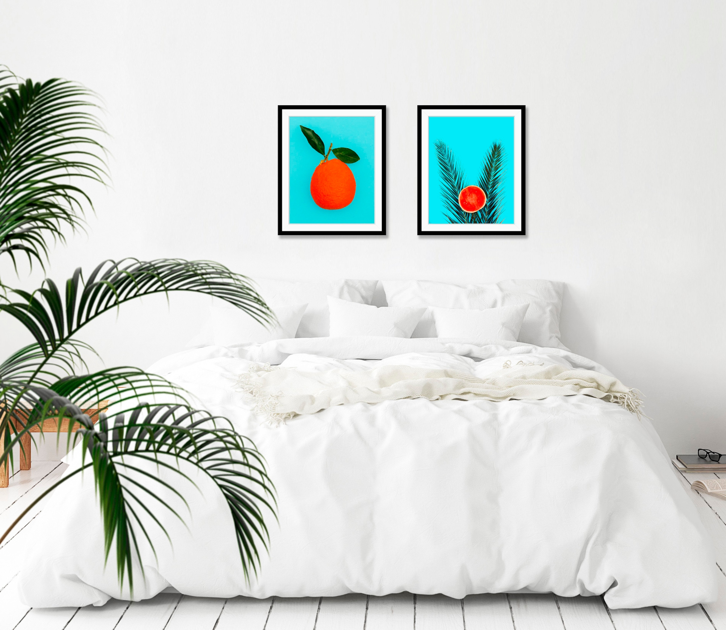 queence Image »Ruben« 1 cuis tlg. HD Premium Poster-Druck inkl. Holzrahmen