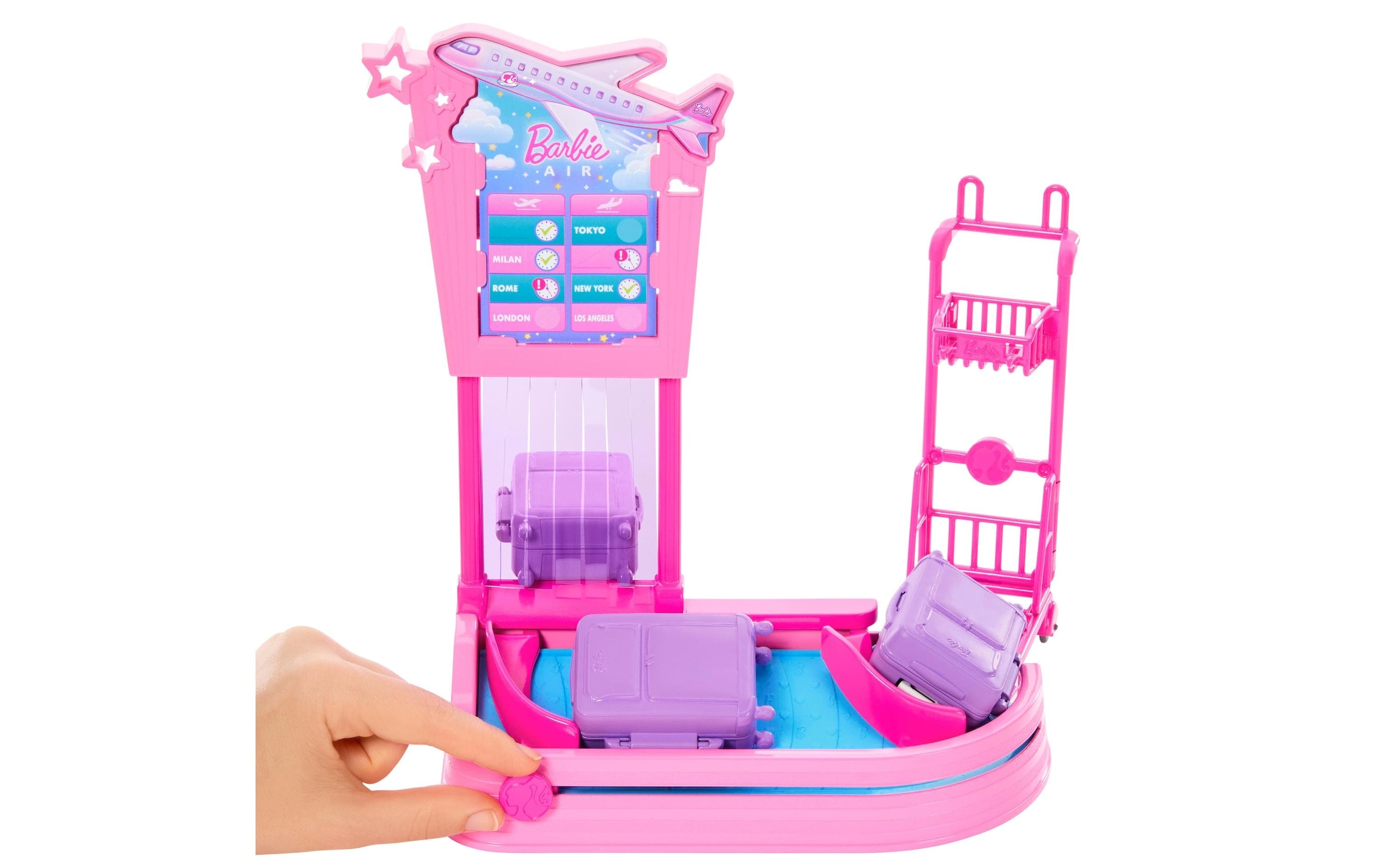 Barbie Poupée à habiller »Barbie Kofferband Spielset mit Puppe Malibu«