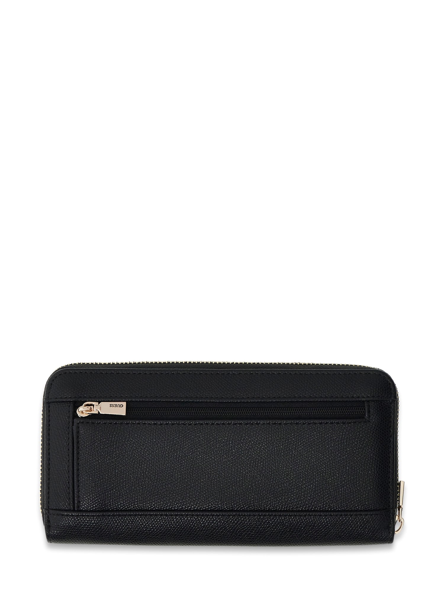 Guess Porte-monnaie »AMORETTE SLG LRG ZIP AROUND« Damen Portemonnaie, Geldbeutel mit edlem Logoschriftzug