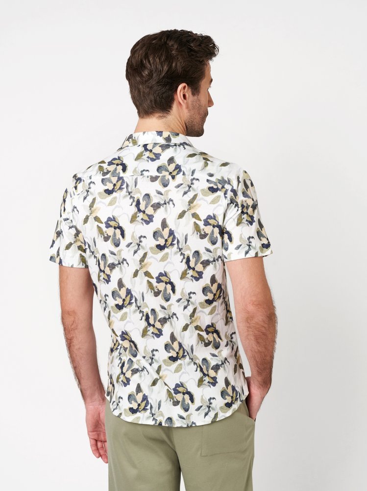 DESOTO Chemise à manches courtes »Casual Kent 1/2« chemise en jersey, col Kent, coupe slim