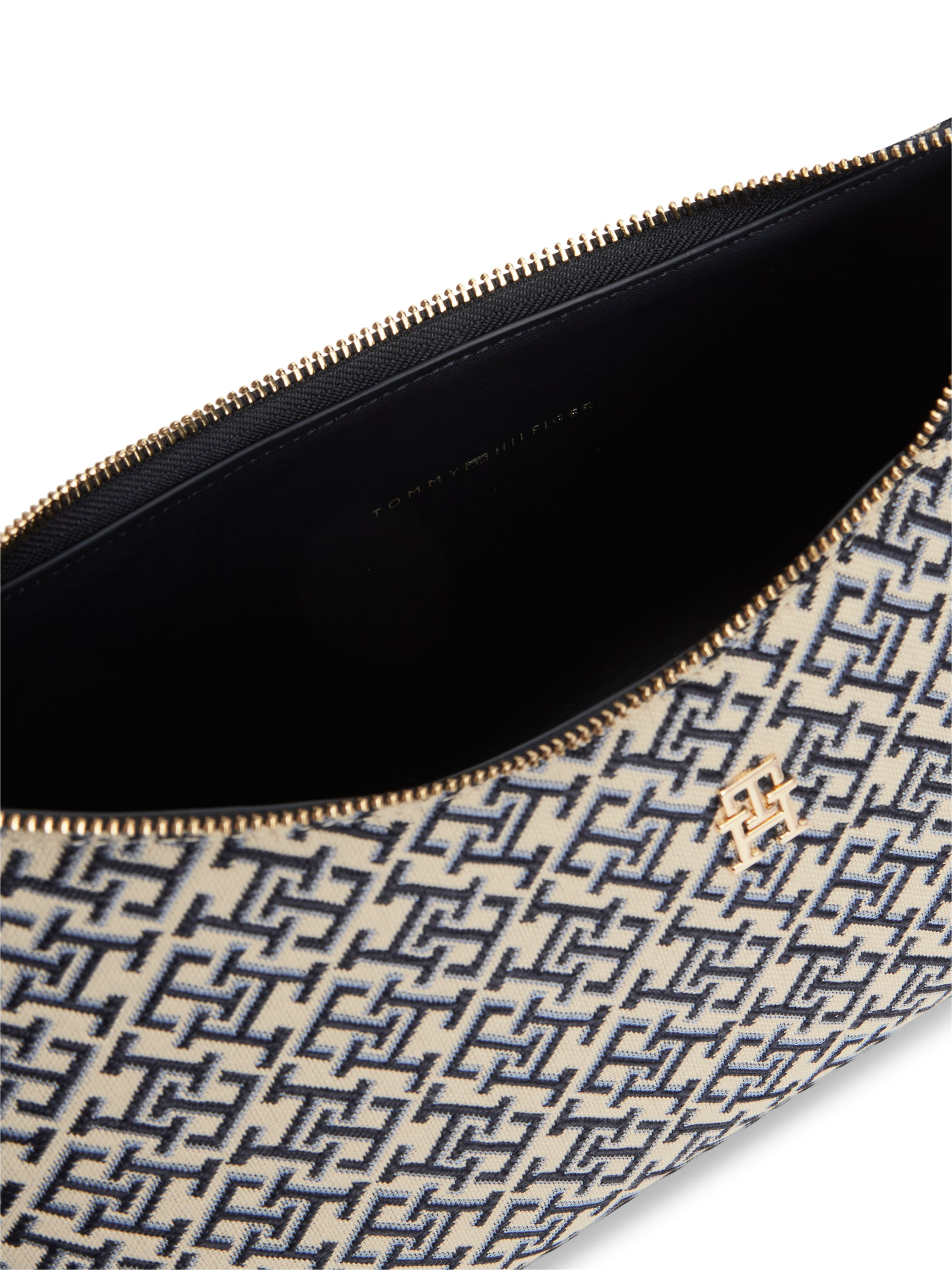 Tommy Hilfiger »TH ICON SHOULDER BAG JACQUARD« Sac à main femme, sac de transport avec broderie logo TH