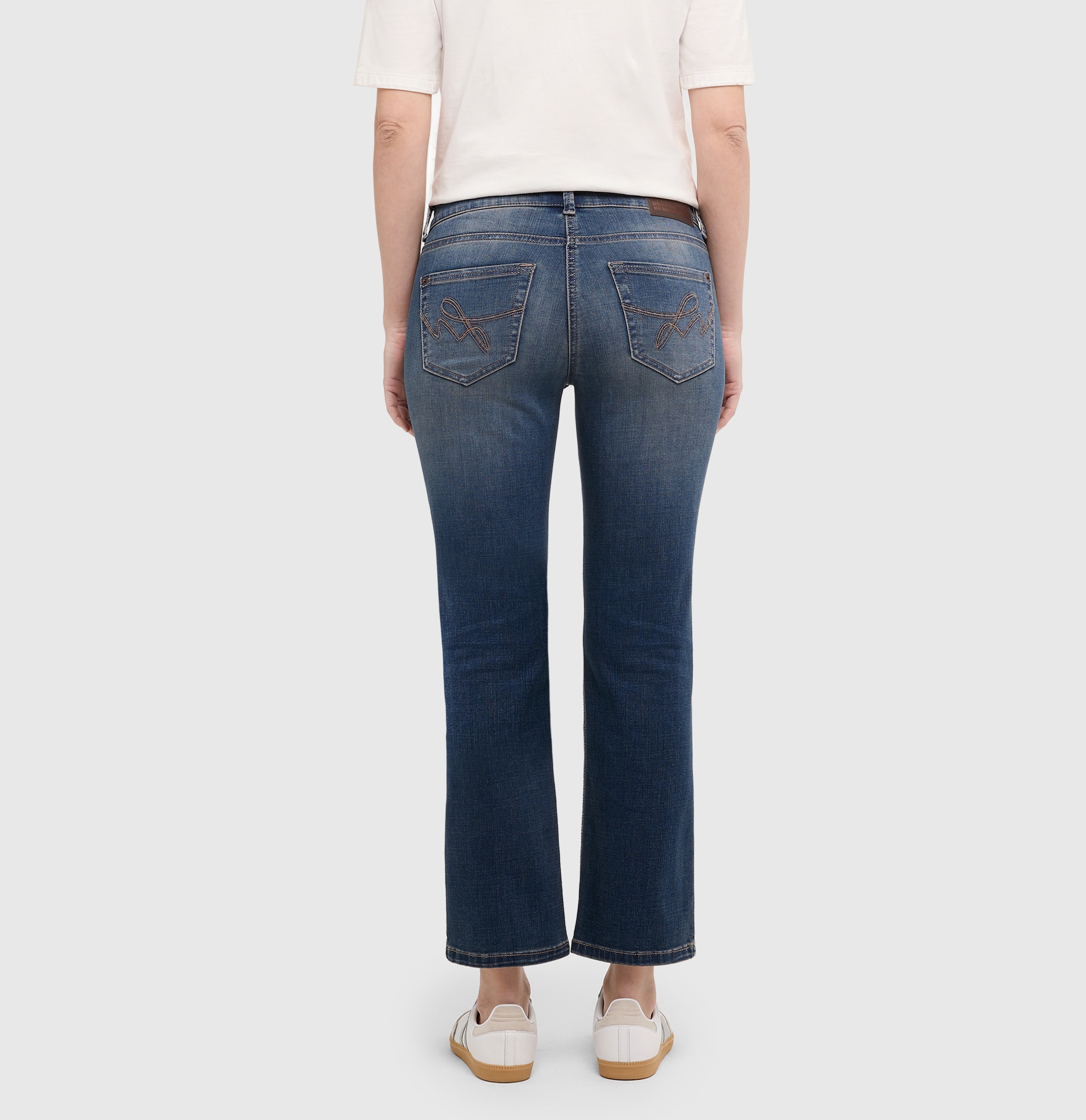MAC Jeans slim »CARRIE straight« denim respirant toute l'année