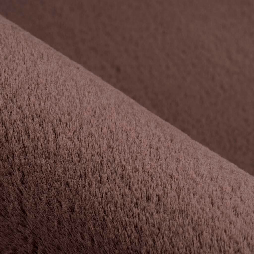 Carpet City Hochflor-Teppich »TOPIA400« rund 21 mm Höhe besonders weich und kuschelig durch Polyester, Uni-Farben