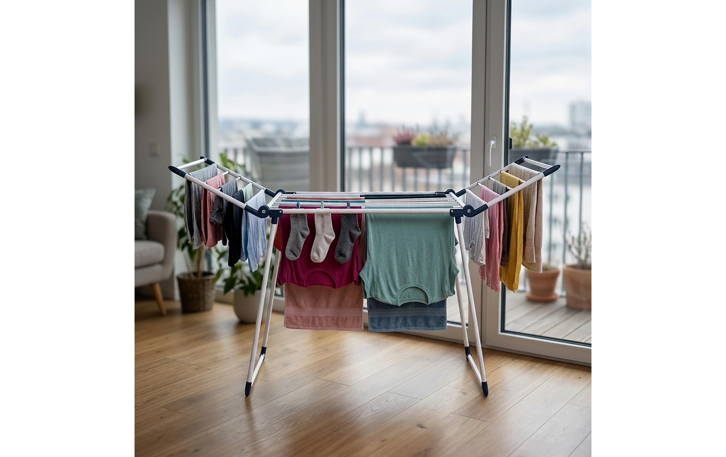 relaxdays Wäscheständer »15,5 m«