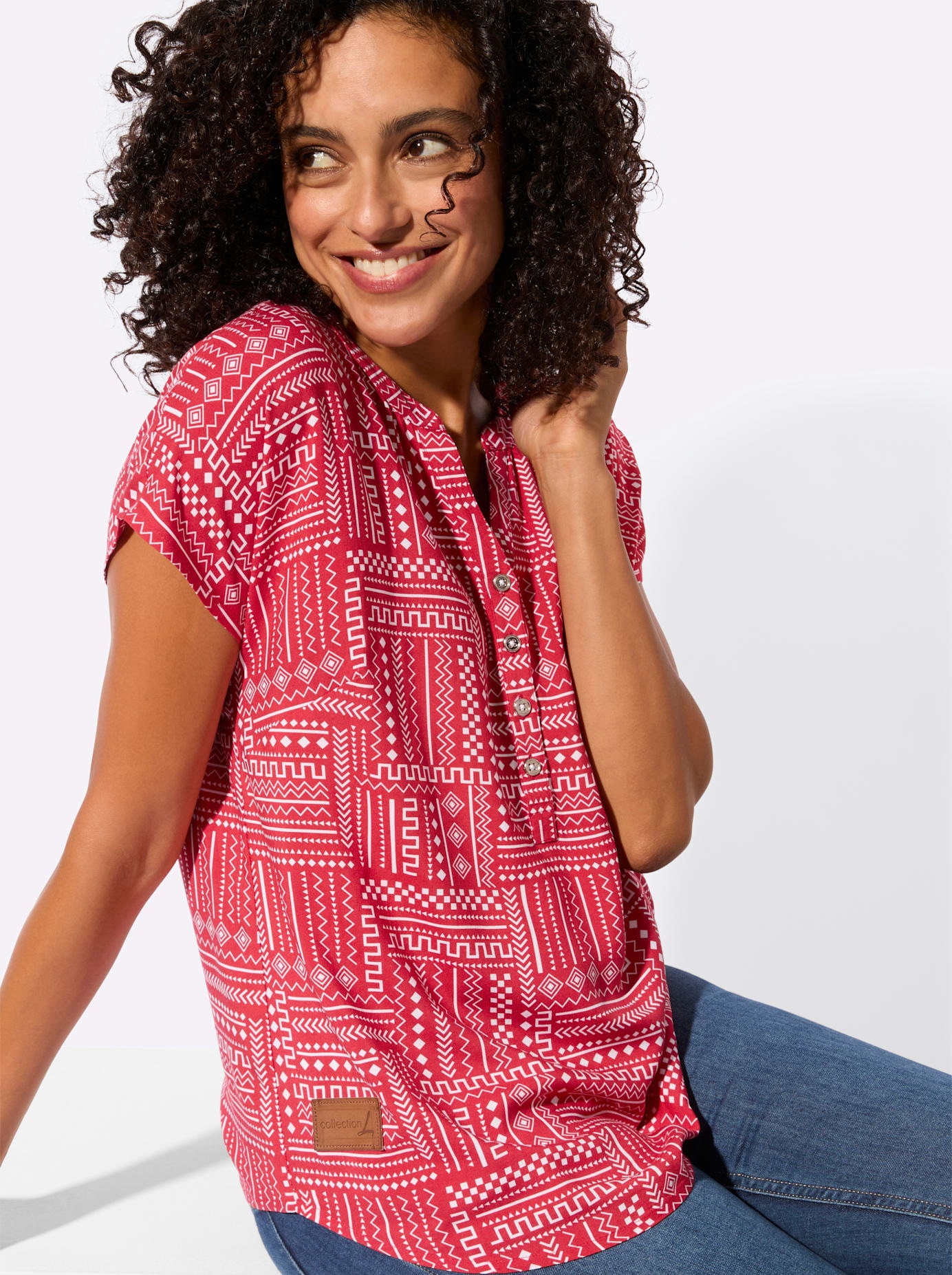 Casual Looks Druckbluse