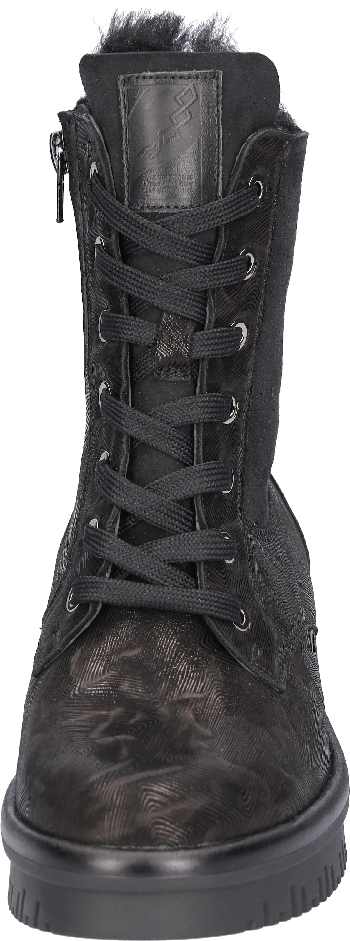 Waldläufer Bottes d'hiver »H-ALEA«  Bottes d'hiver, bottines à plateforme, avec embossage, largeur H
