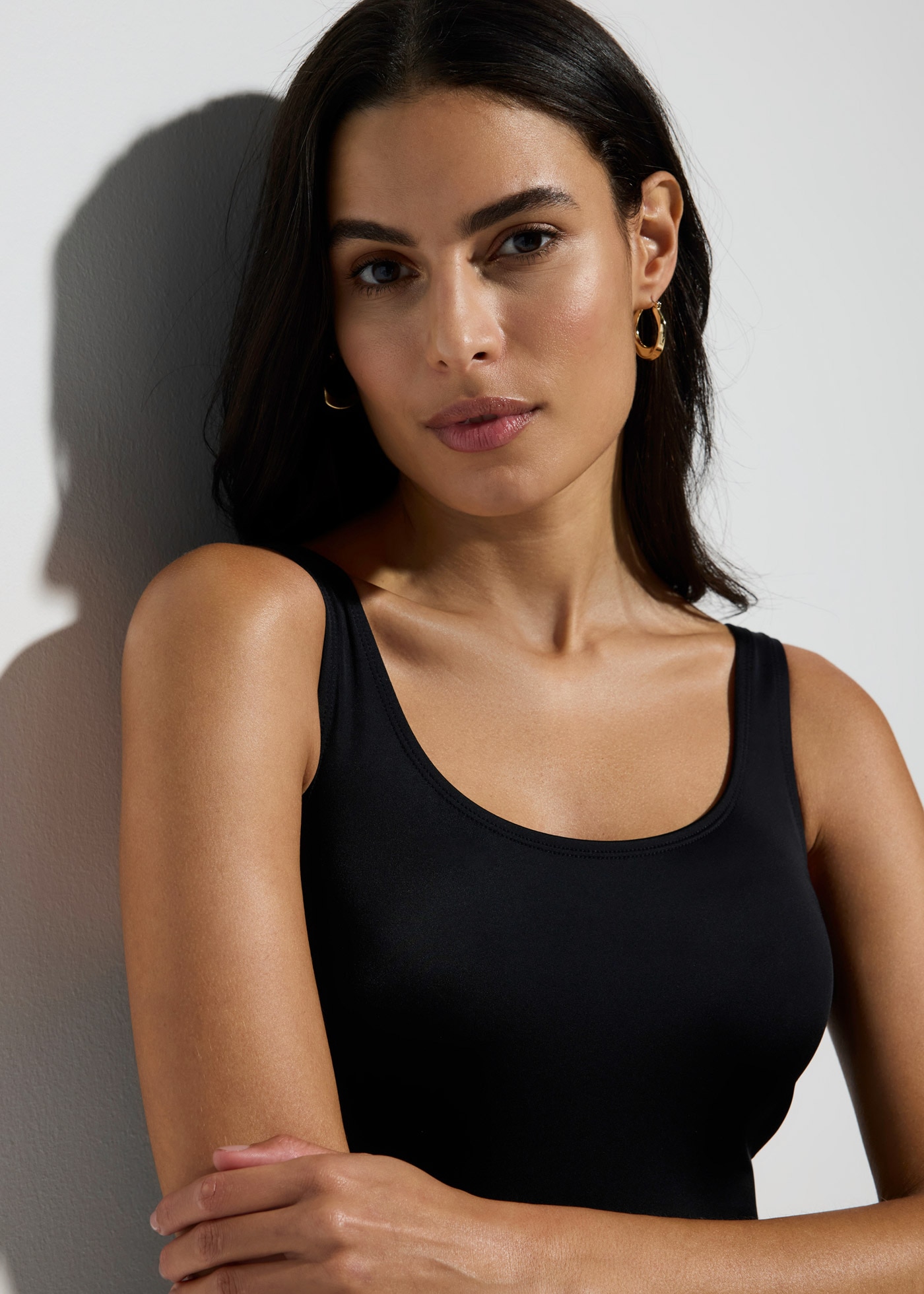 bonprix Maillot de bain mit integrierten Softcups, elastisches Material, Basic Stil