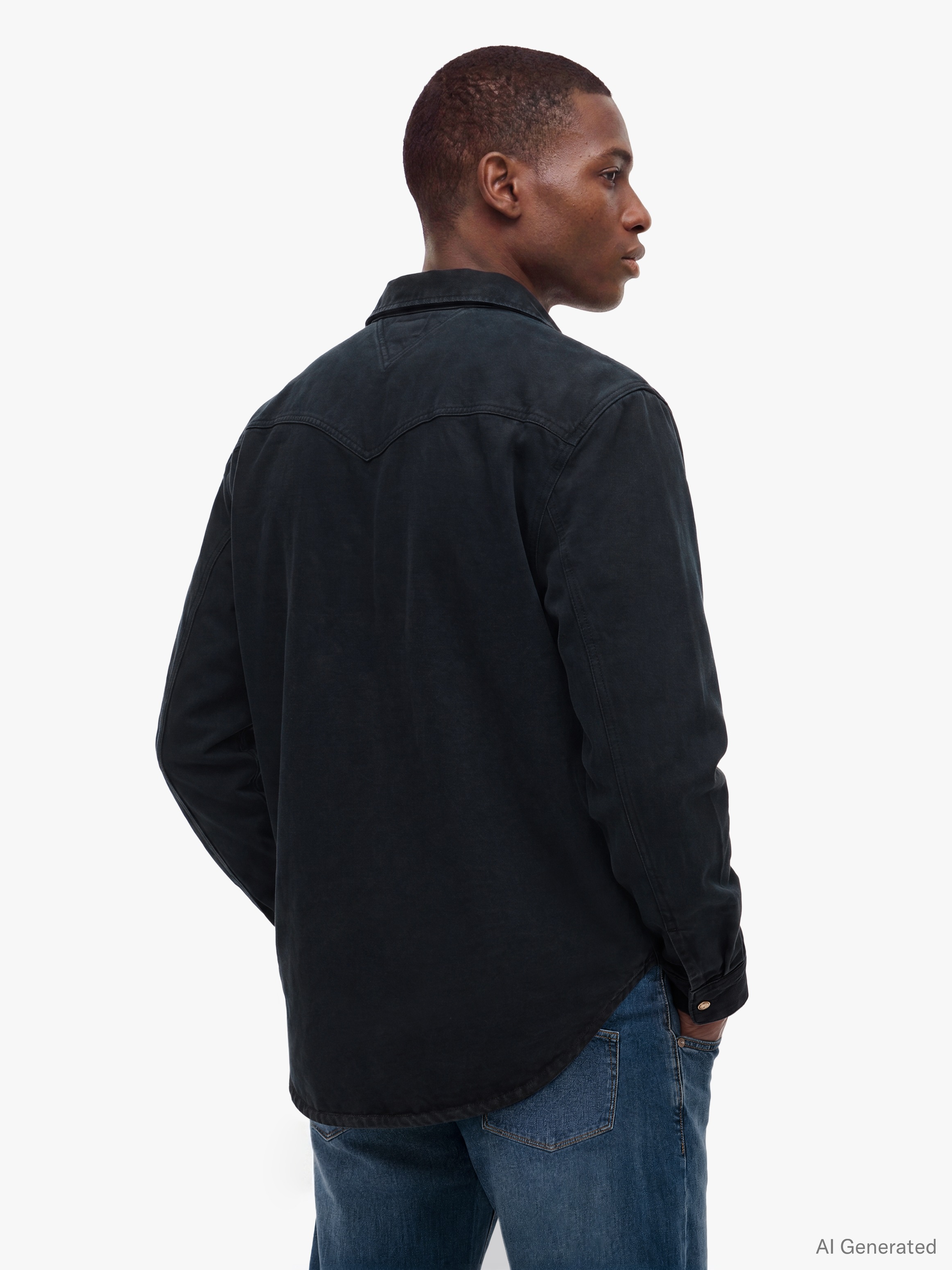 Tommy Jeans Langarmhemd »REGULAR WASHED WESTERN SHIRT« Regular fit mit Hemdkragen