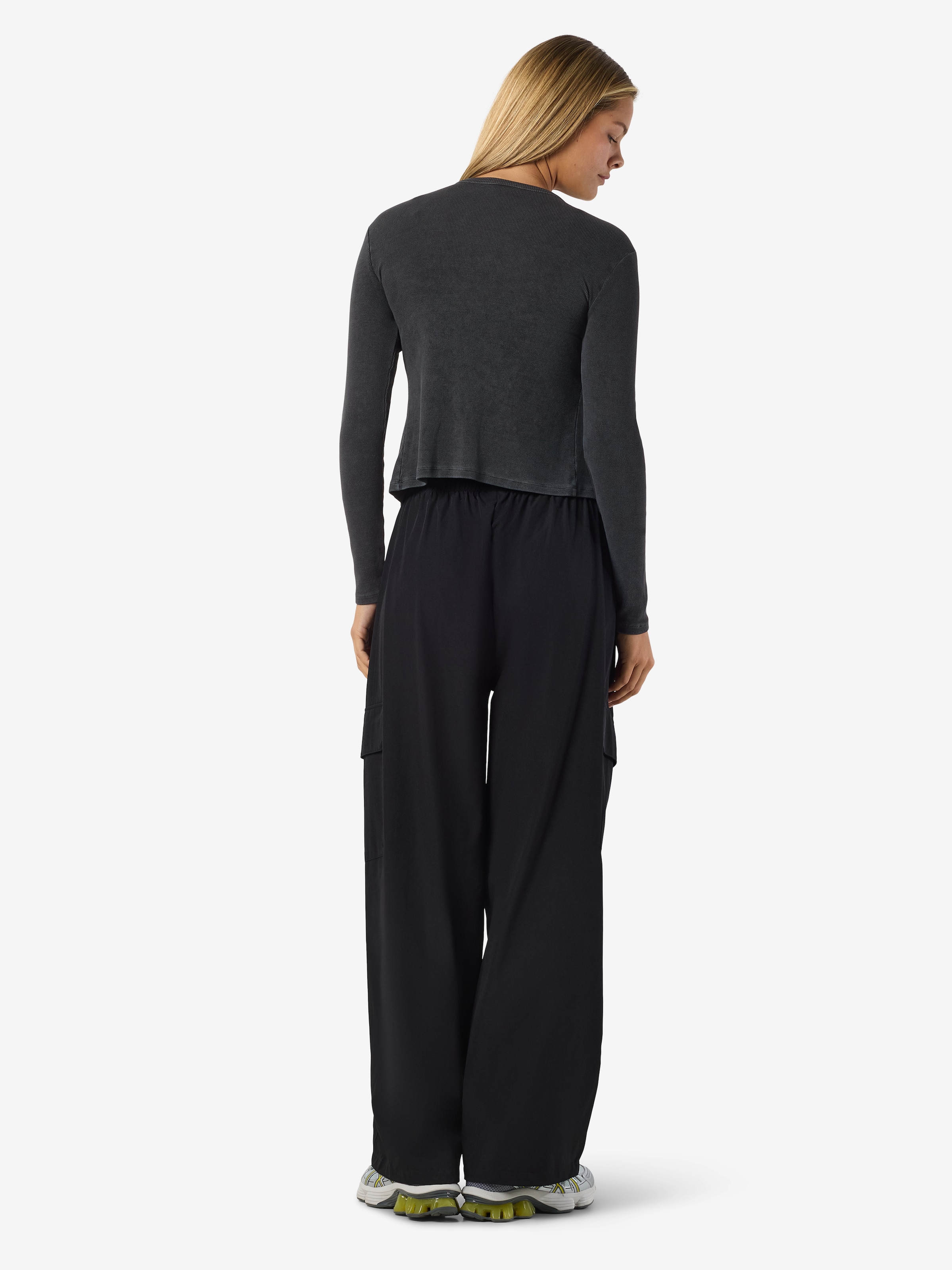 Noisy may Veste en tricot »NMMAYA L/S O NECK WASHED CARDIGAN NOOS« gewaschene Optik