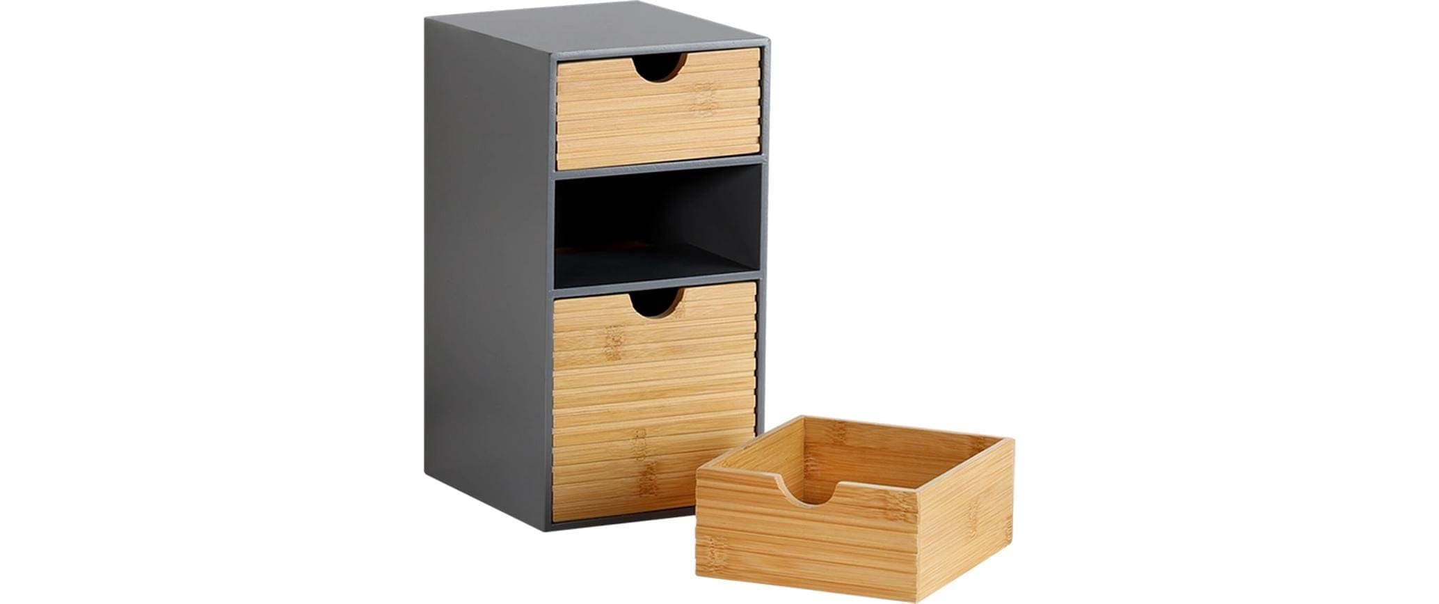 KESPER® Boîte de rangement »Küchenregal, Aufbewahrungsbox, FSC®-zertifiziert« Mini commode avec 3 tiroirs