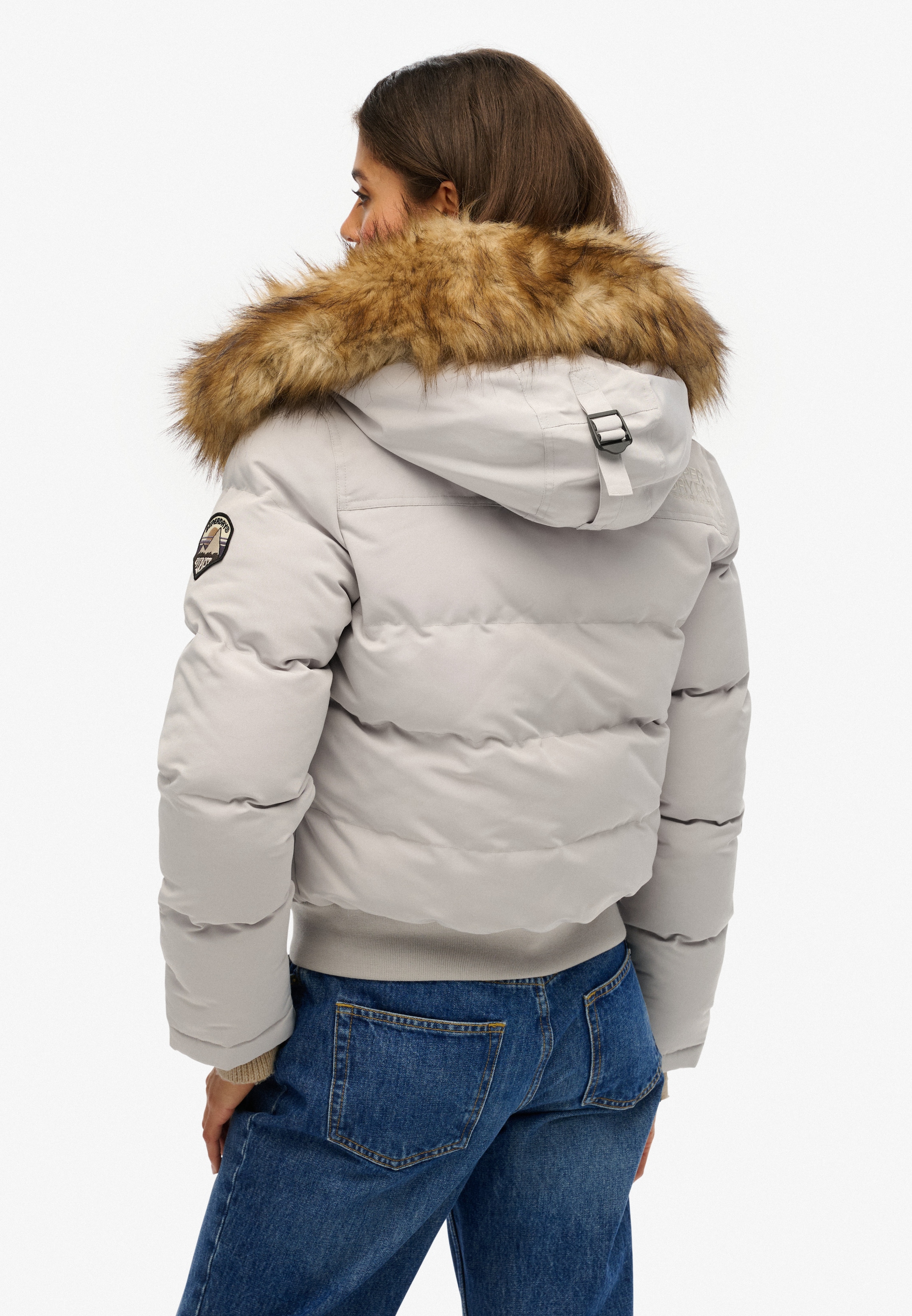 Superdry Veste matelassée »EVEREST HOODED BOMBER JKT« mit Kapuze