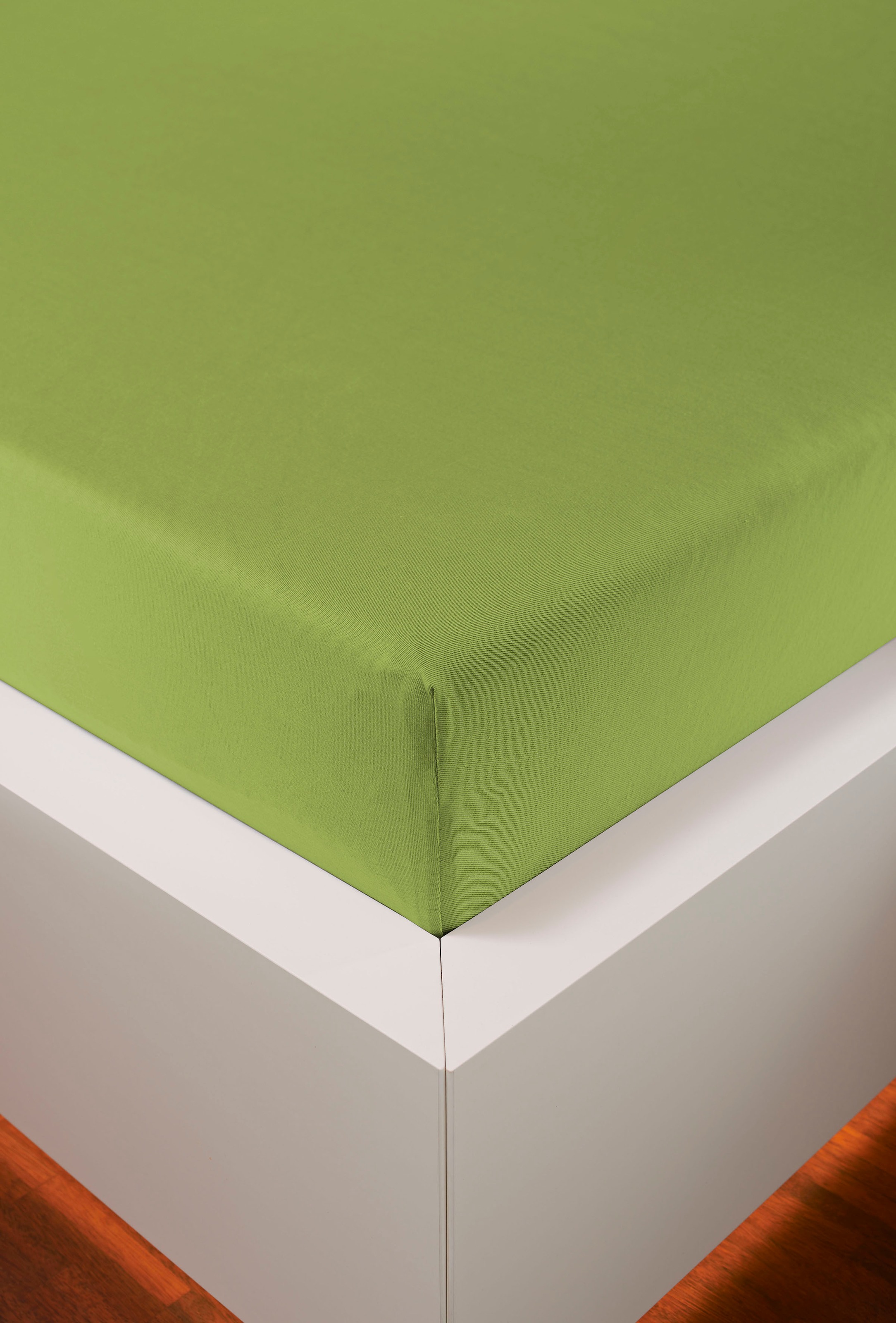 bellana Spannbettlaken »Mako-Jersey exclusiv in Gr. 90x200, 140x200 oder 180x200 cm« aus Baumwolle, für Matratzen bis 25 cm Höhe, Bettlaken, Spannbetttuch