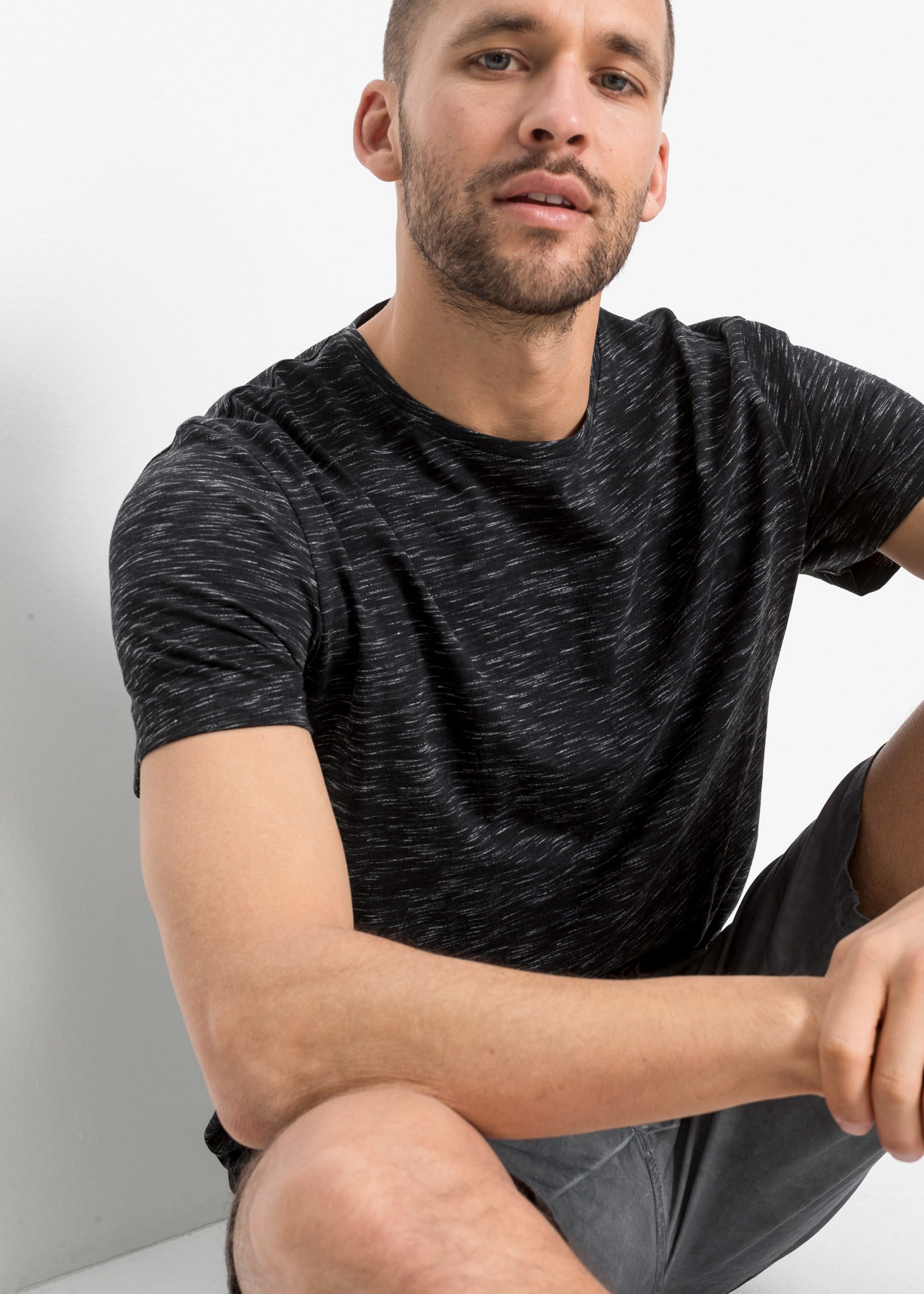 bonprix T-shirt Regular Fit, Kurzarm, für Alltag