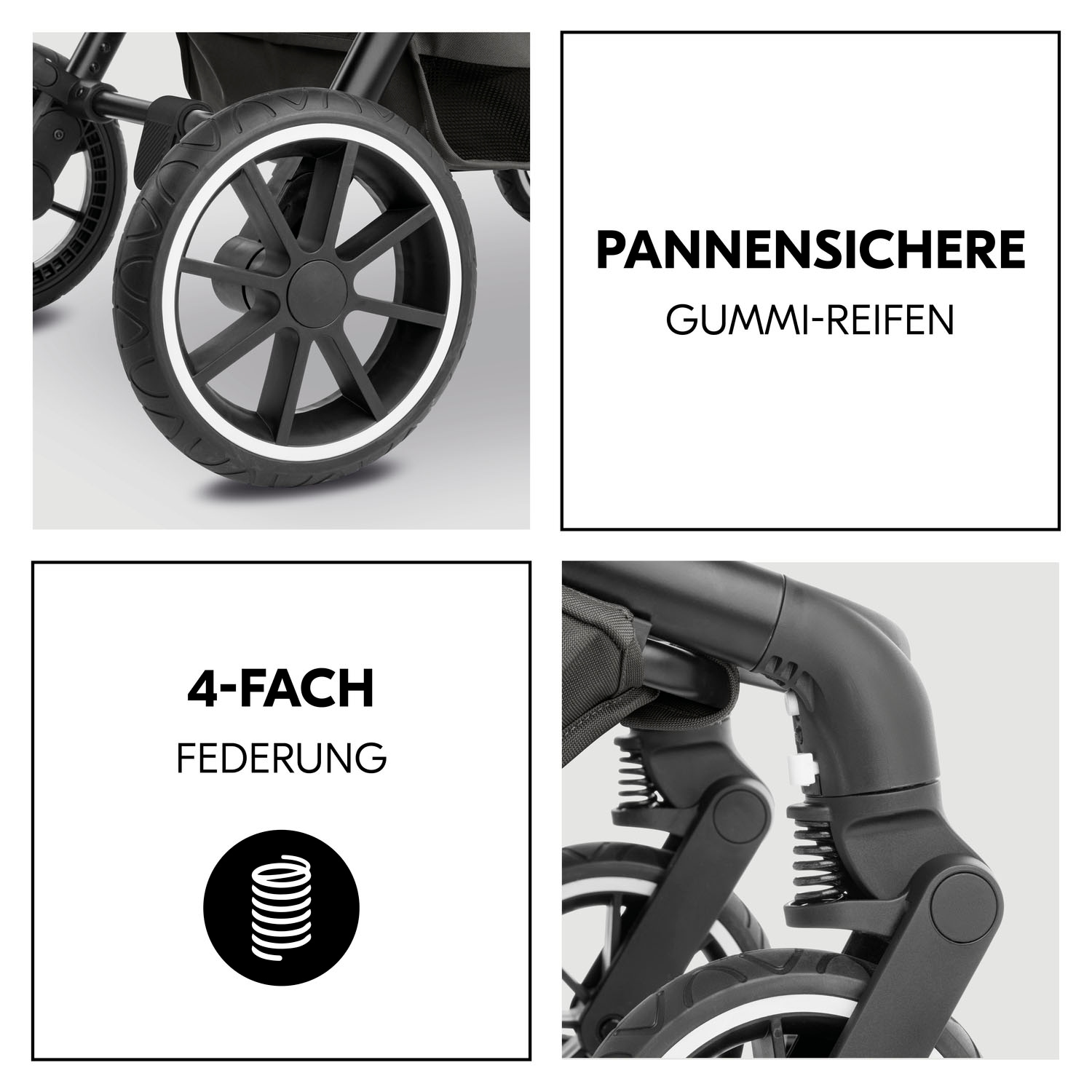 Hauck Kombi-Kinderwagen »Move N Care Set« 22 kg belastbar bis 22 kg