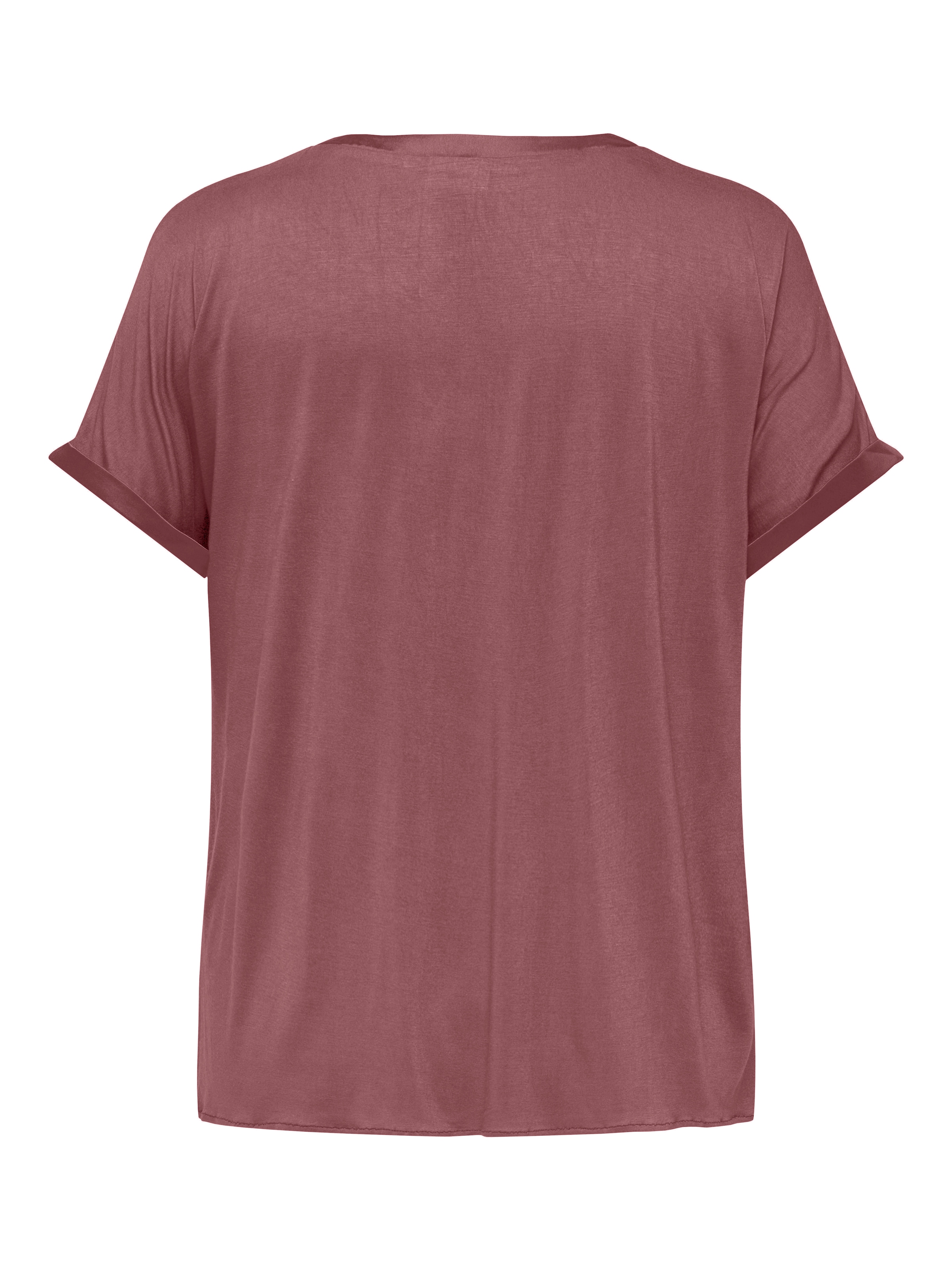 ONLY CARMAKOMA Chemisier à chemise »CARBRYNJA LIFE S/S IN-ONE TOP WVN« in glänzender Optik