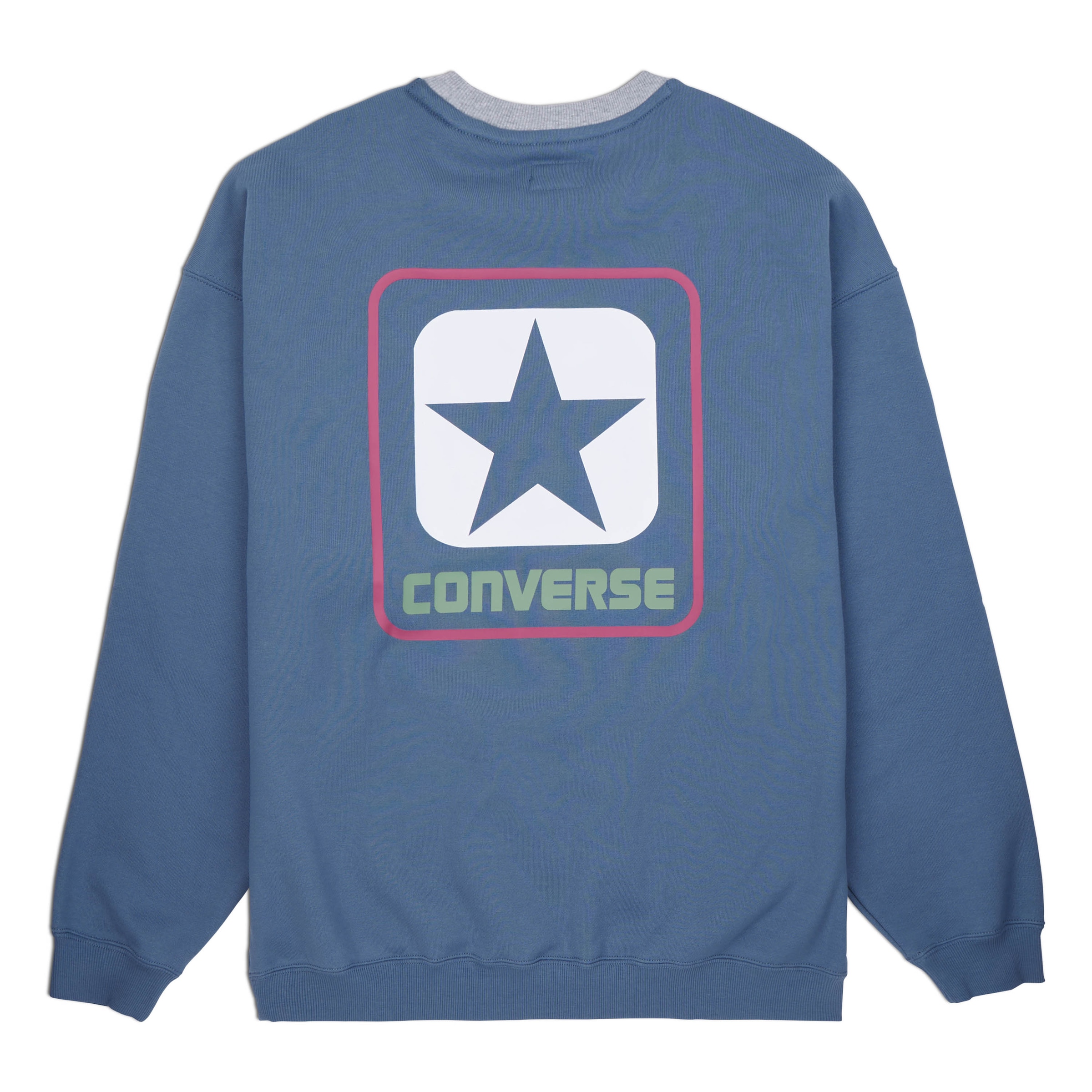 Converse Sweater »CONVERSE BOX STAR RINGER CREW - LAKESIDE BLUE«, 1 Stk.
