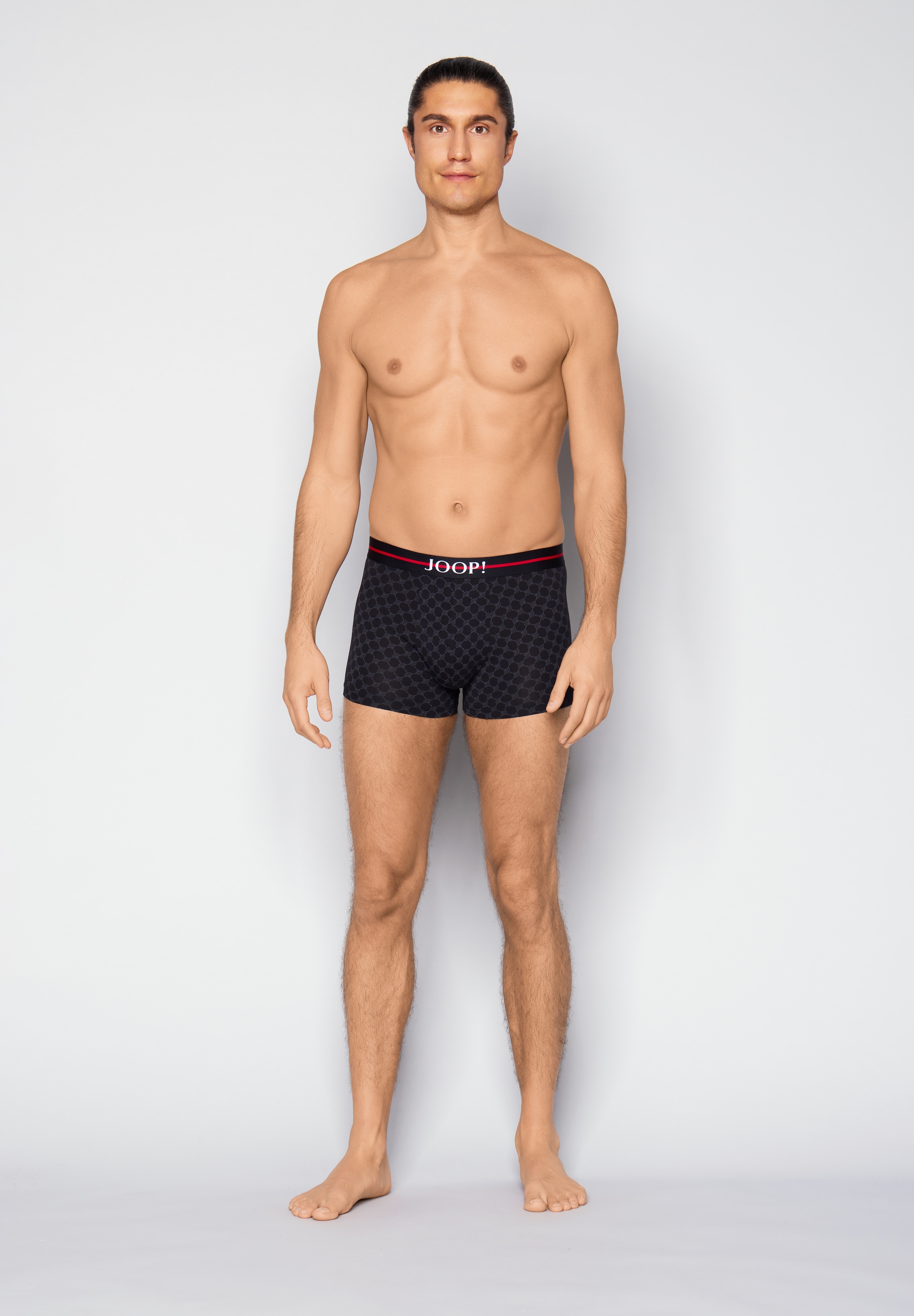 JOOP! Boxers »Everyday« 2er Pack,  ohne Eingriff, elastischer Logobund, Baumwollmix