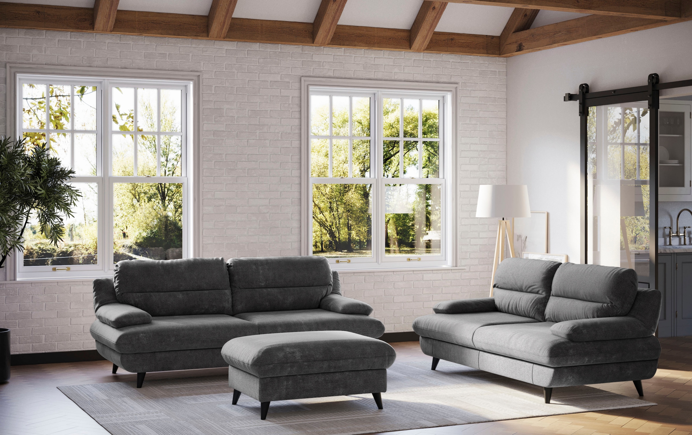 COTTA Stauraumhocker »Pike, B: 102 cm« mit Stauraum