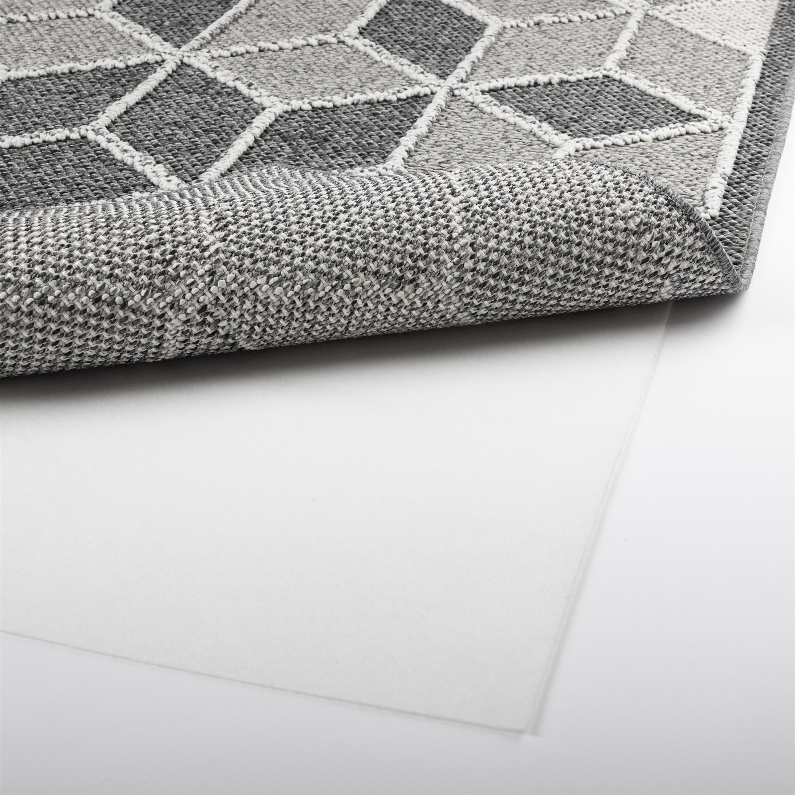 Kayoom Tapis antidérapant »Hinder 485« Flachgewebe, Fussbodenheizungsgeeignet