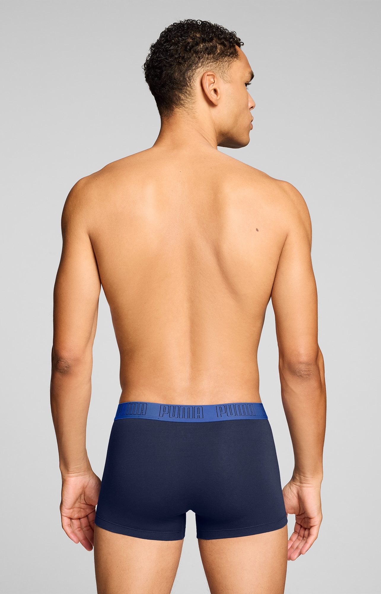PUMA Trunk »PUMA MEN EVERYDAY TRUNKS 2P« Packung,  mit kontrastfarbigem Webbund