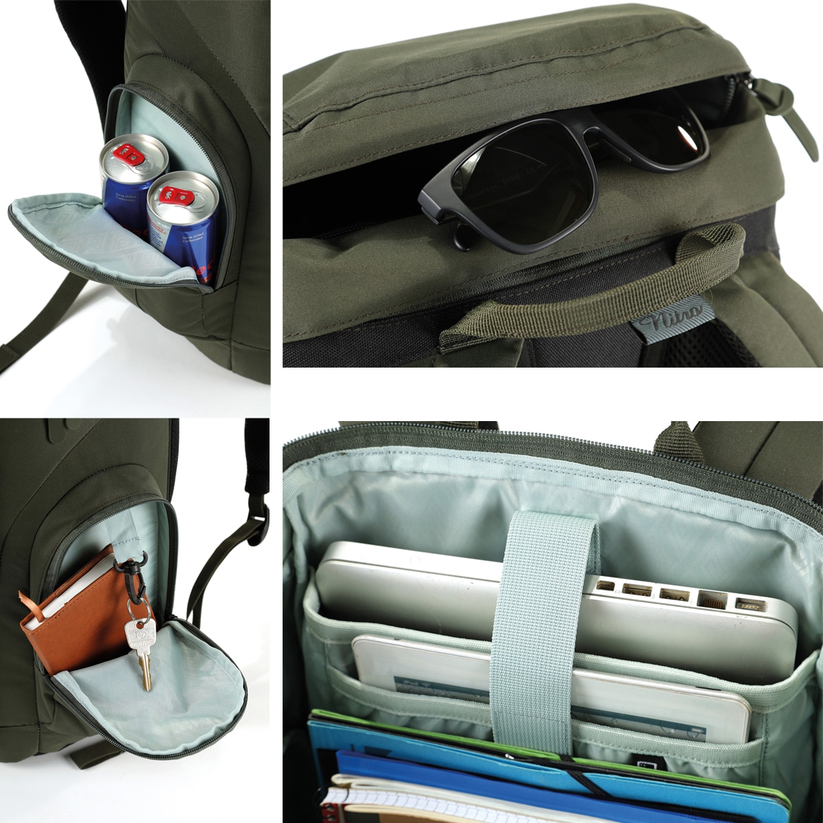 NITRO Freizeitrucksack »Daypacker« mit Laptopfach, Schulrucksack, Wanderrucksack oder Streetpack