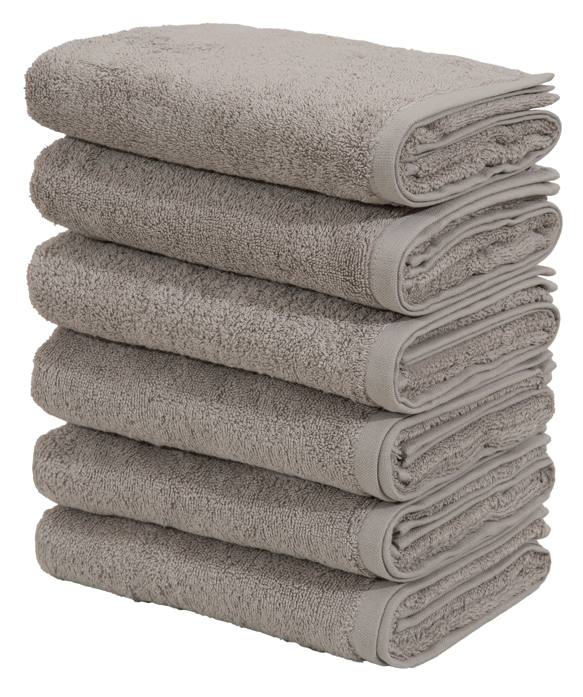 GOODproduct Handtücher »Handtuch Merida, als Set und Serie erhältlich, 6 Handtücher 50x100 cm« kuschelig weich, einfarbig, 100% Baumwolle