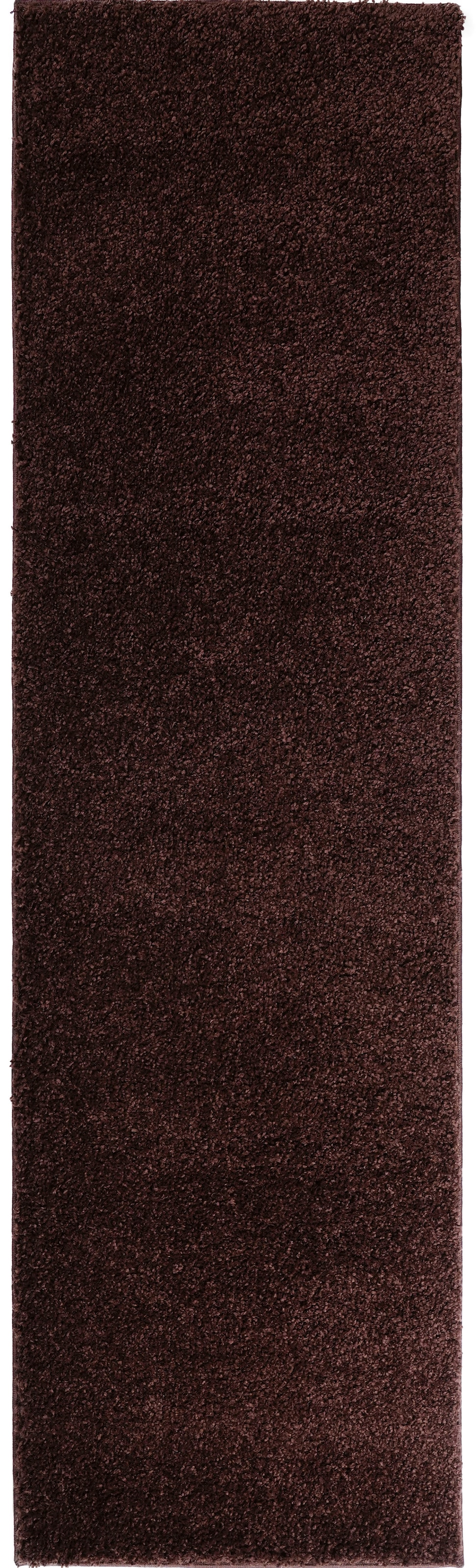 my home Läufer »Shaggy 30« rechteckig 30 mm Höhe Teppich-Läufer, Brücke, Uni-Farben, besonders weich und kuschelig