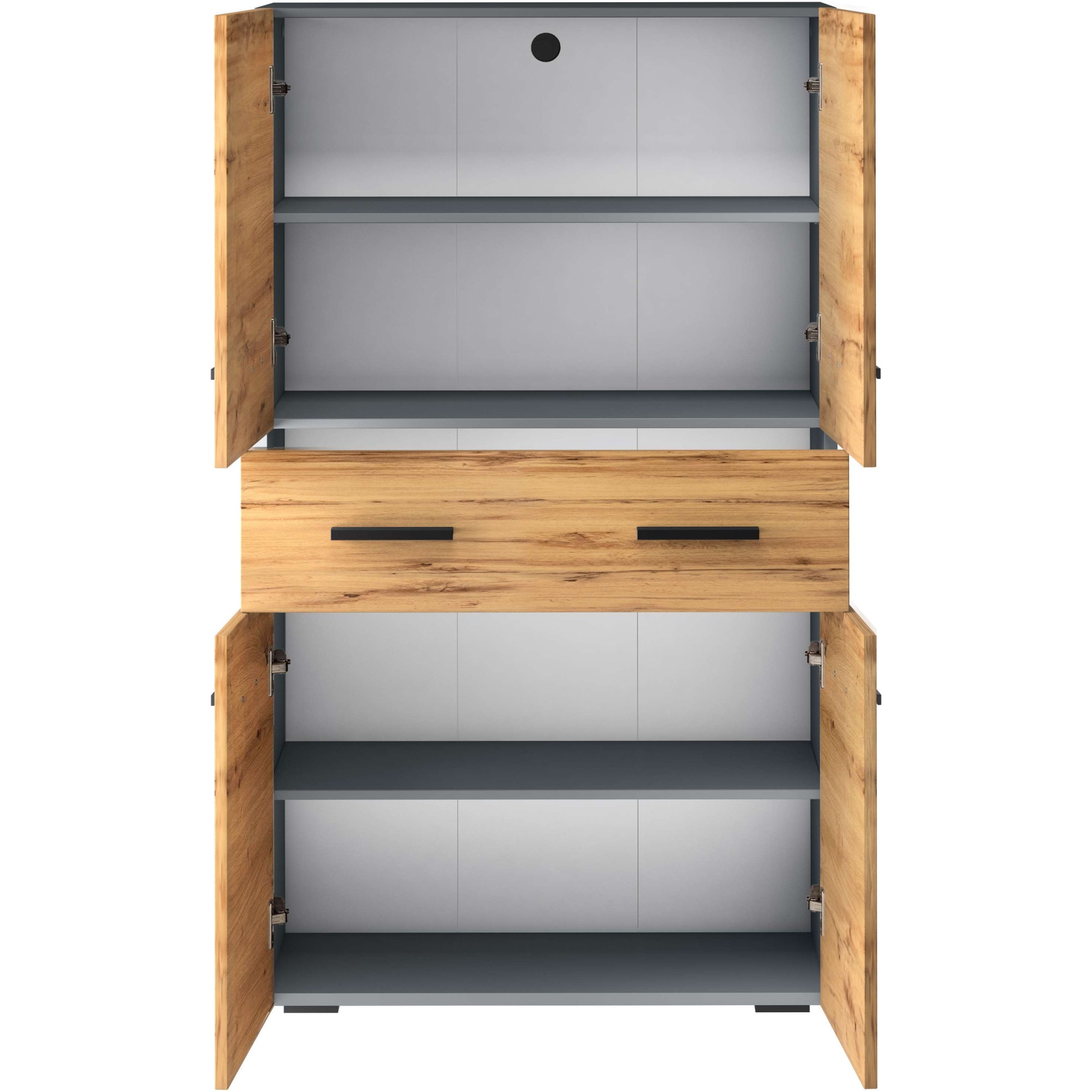 INOSIGN Midischrank »Skara« mit zwei variablen Einlegeböden