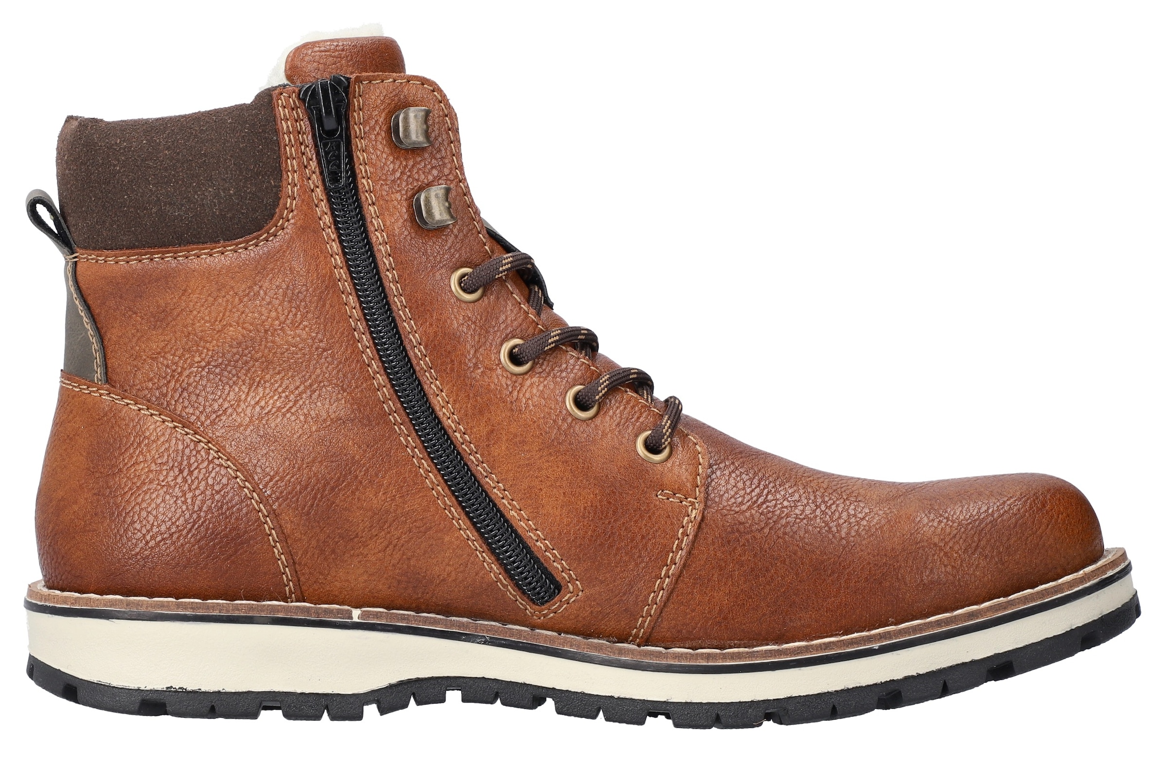 Rieker Winterboots  mit komfortabler Rieker TEX-Ausstattung, Freizeitschuh, Schnürschuh