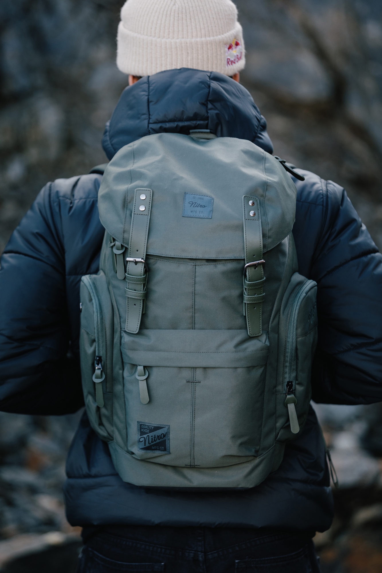 NITRO Freizeitrucksack »Daypacker« mit Laptopfach, Schulrucksack, Wanderrucksack oder Streetpack