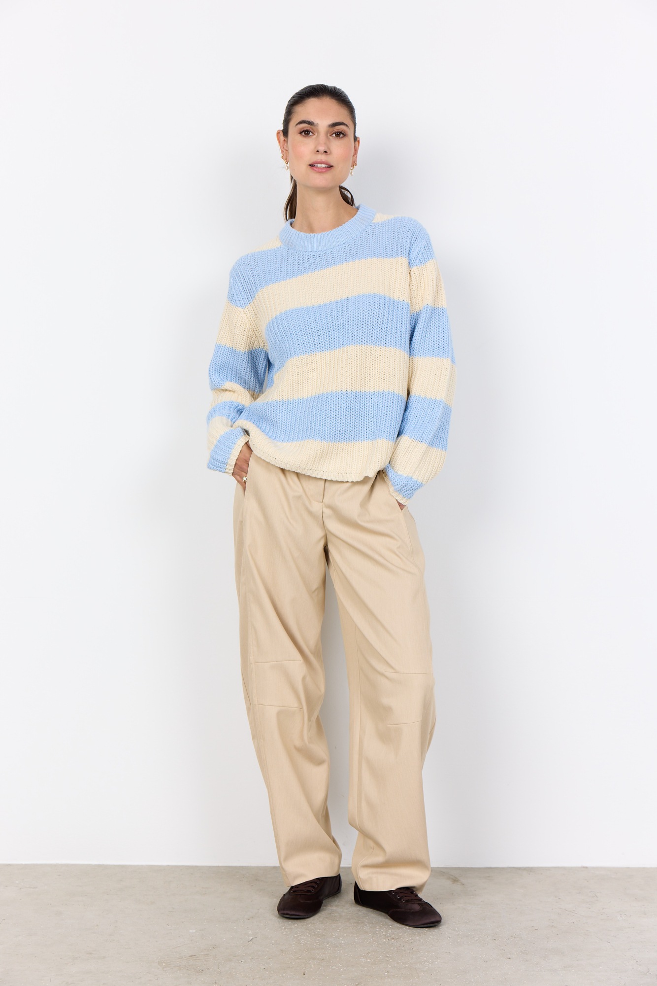 soyaconcept Strickpullover »SC-REMONE STRIPE 38«