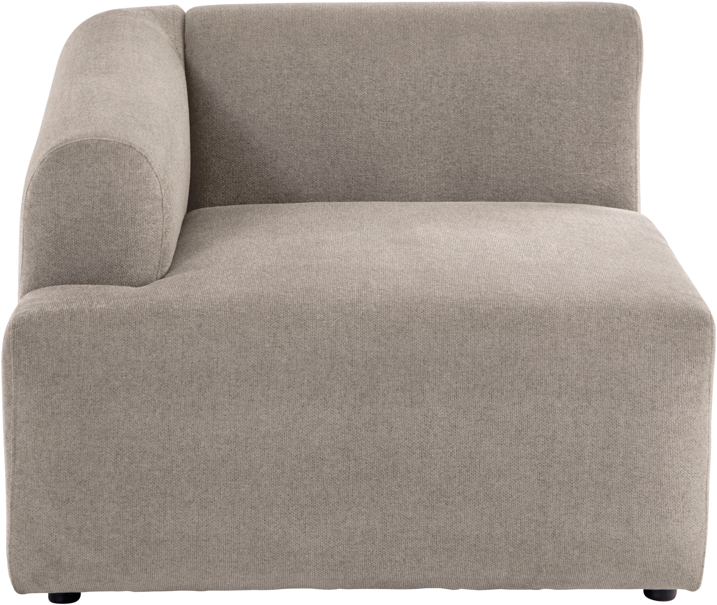 LeGer Home by Lena Gercke Fauteuil »LYZA mit Armlehne links oder rechts, Masse B/T/H: 96/96/74 cm« utilisable en module ou séparément, pour composition individuelle