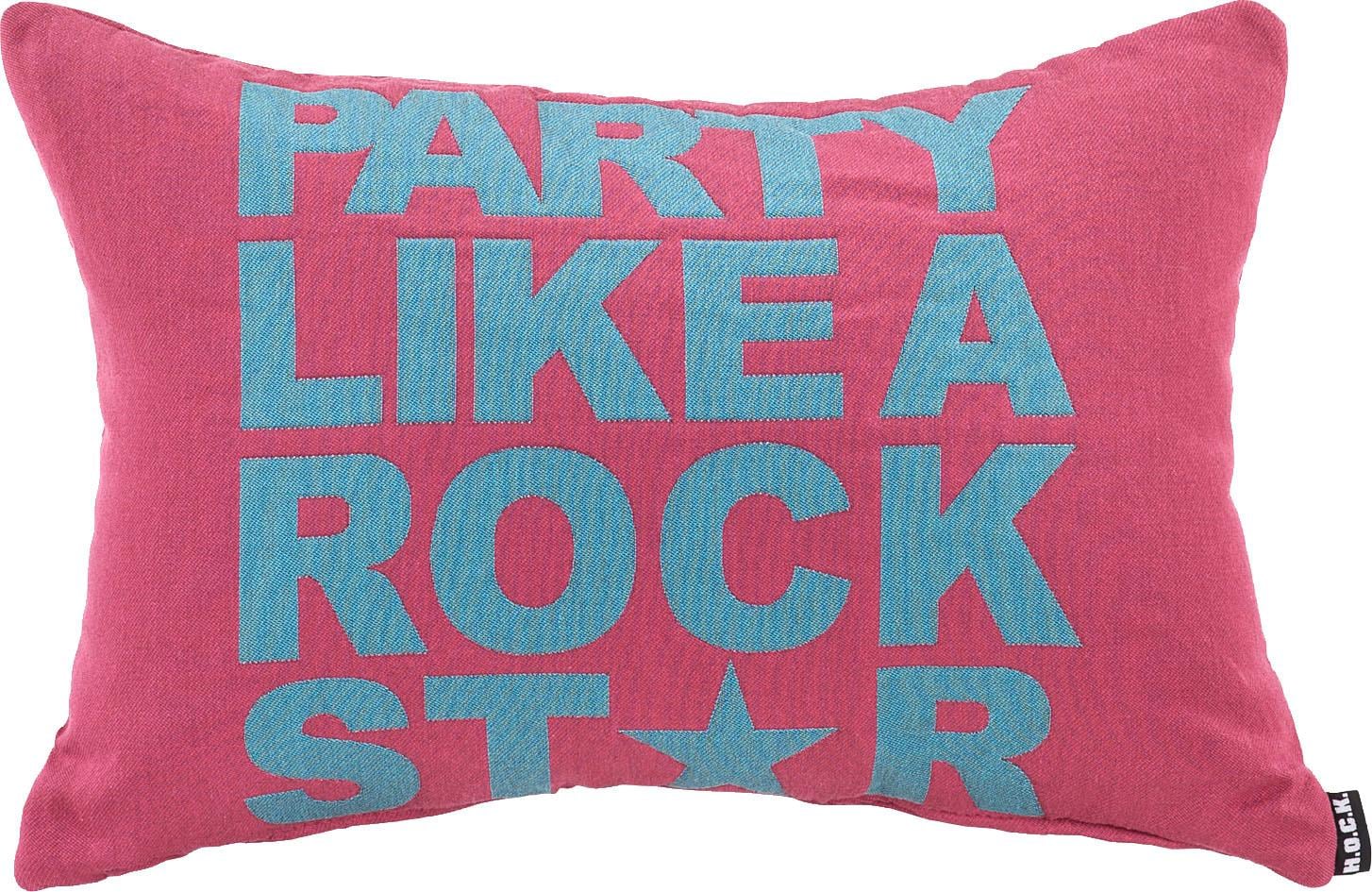 H.O.C.K. Coussin décoratif »Rockstar-Stern« Wendekissenhülle mit Füllung, 1 Stück