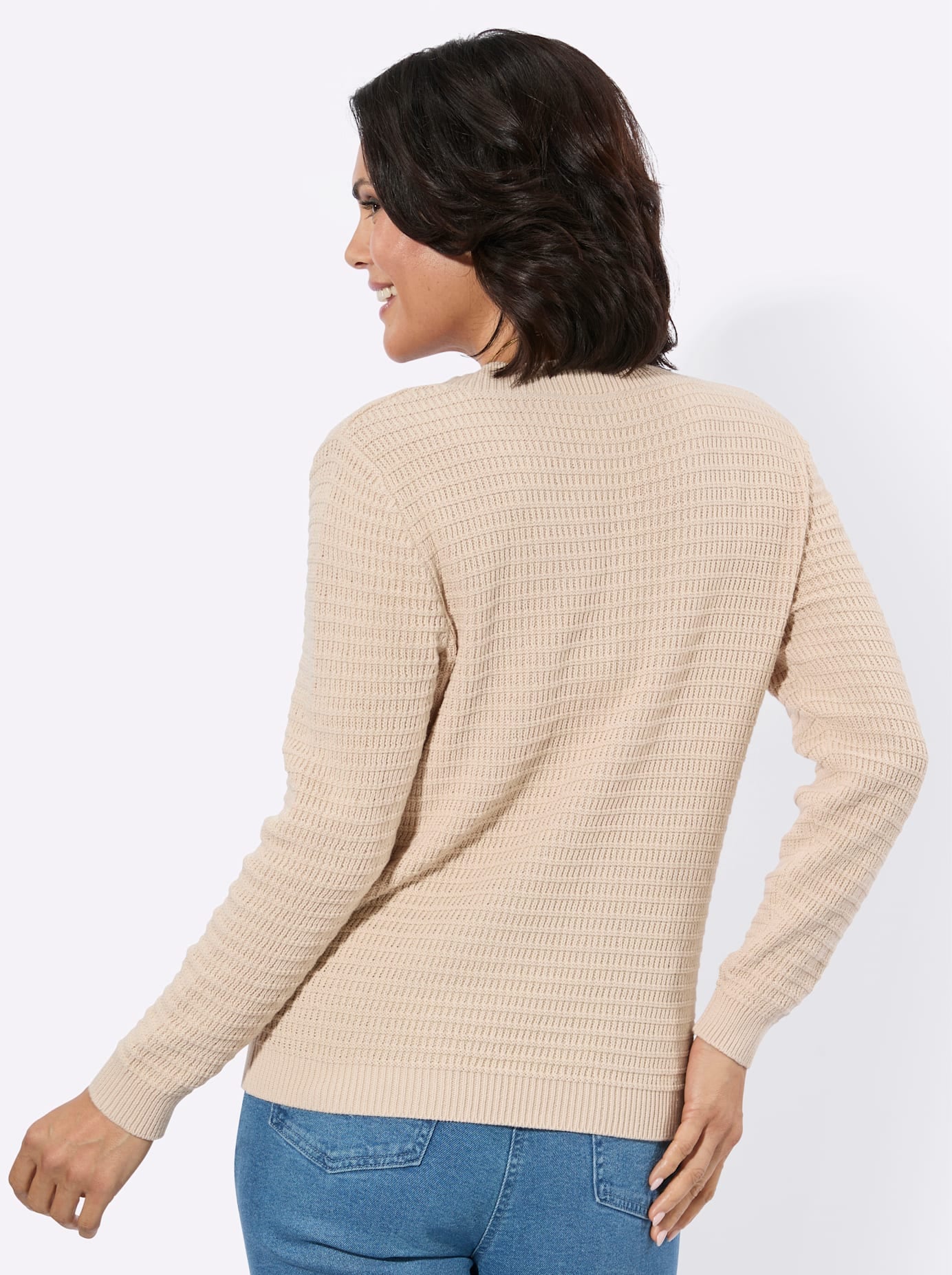 Casual Looks Pull col V »V-Pullover«