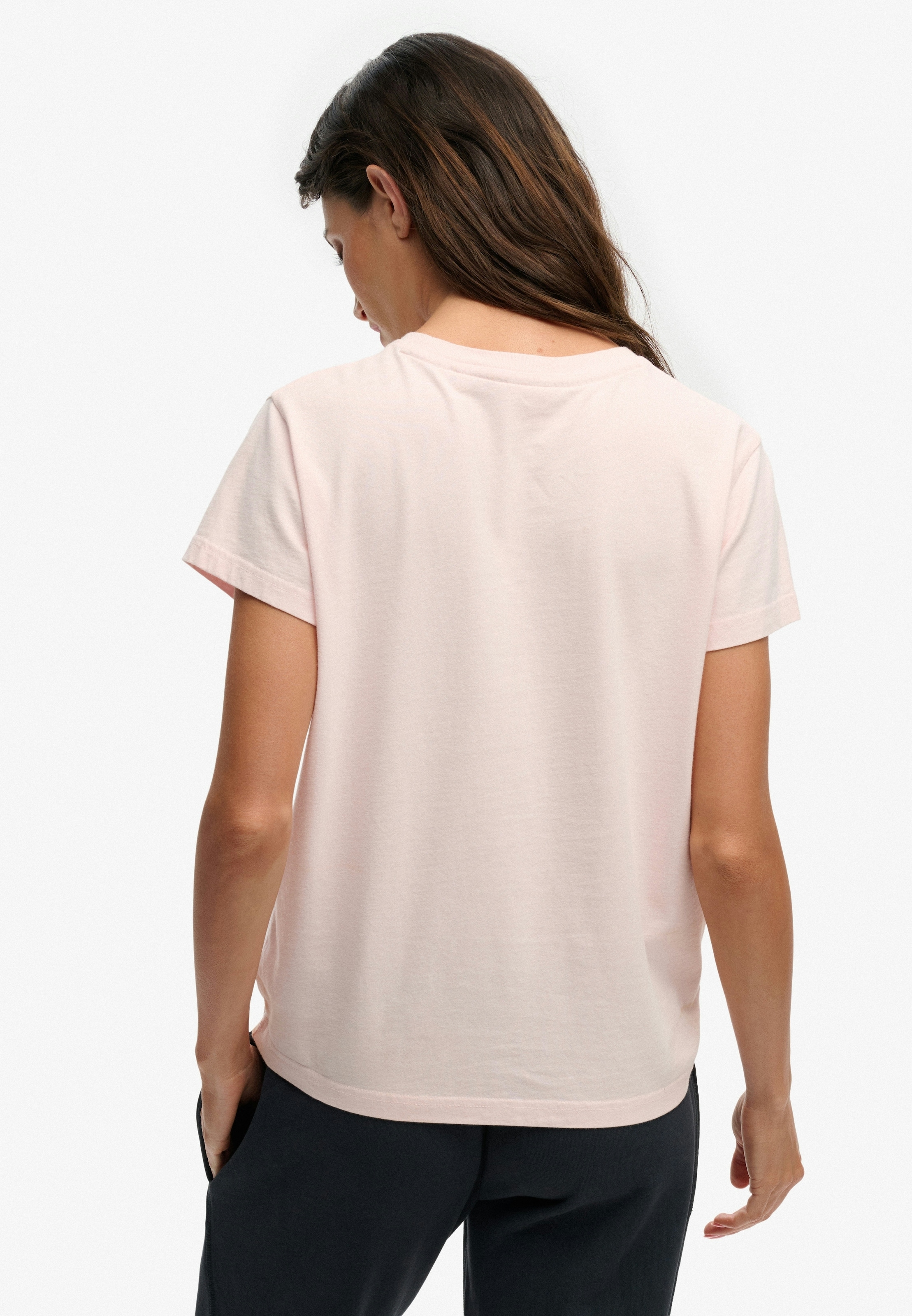 Superdry T-shirt imprimé »LUXE CASUAL CLASSIC TEE« Coton, coupe slim